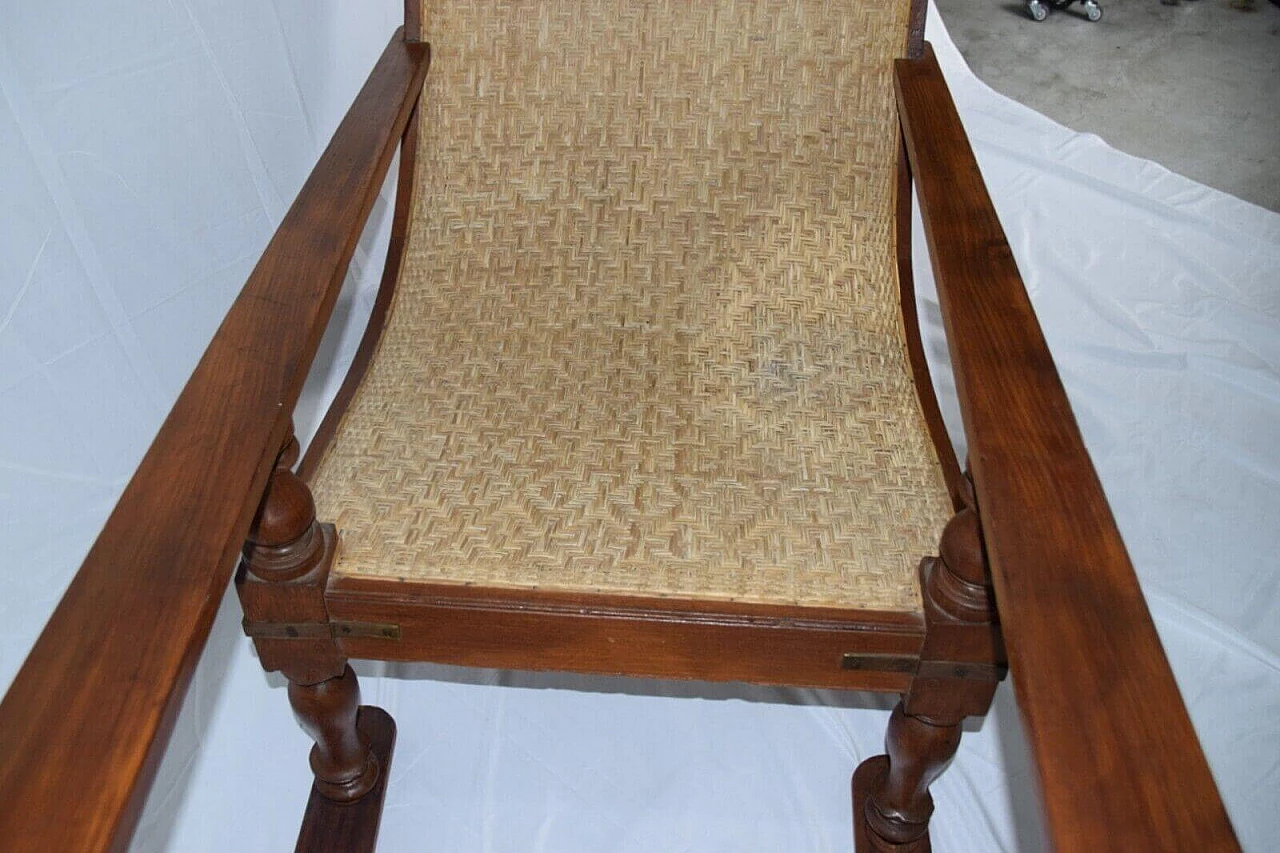 Mahogany chair with armrests, 1950s 5