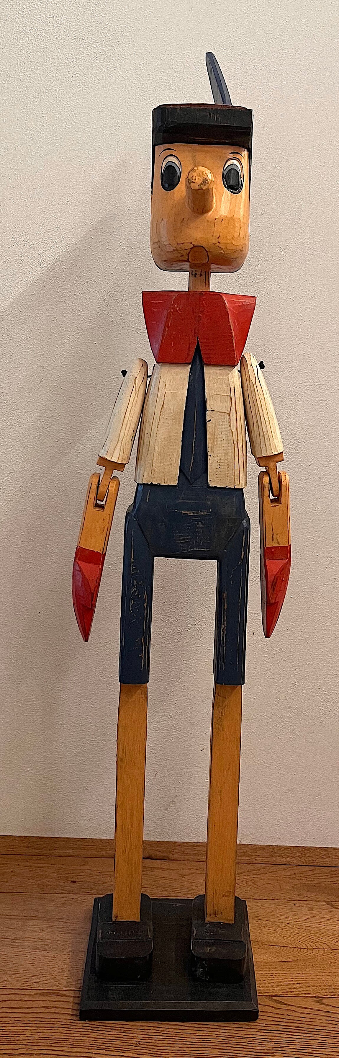 Pinocchio, Favole, vendita scultura in legno, 14 cm, Colorato, acquisto  sculture in legno