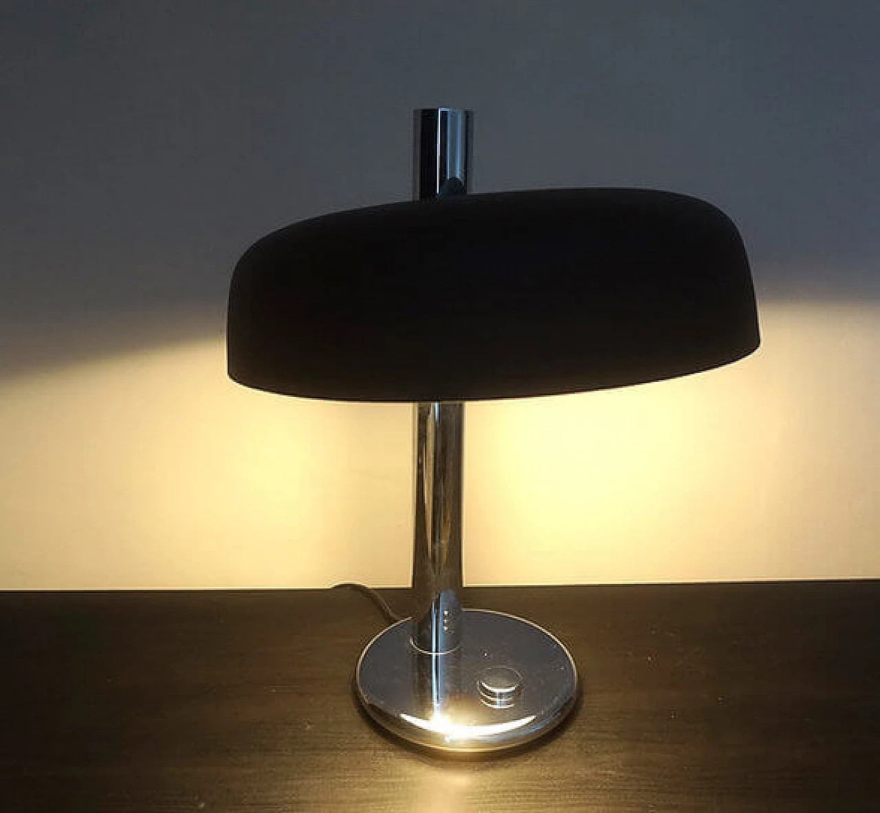 Lampada da tavolo Hillebrand di FW Stahl, anni '60 5