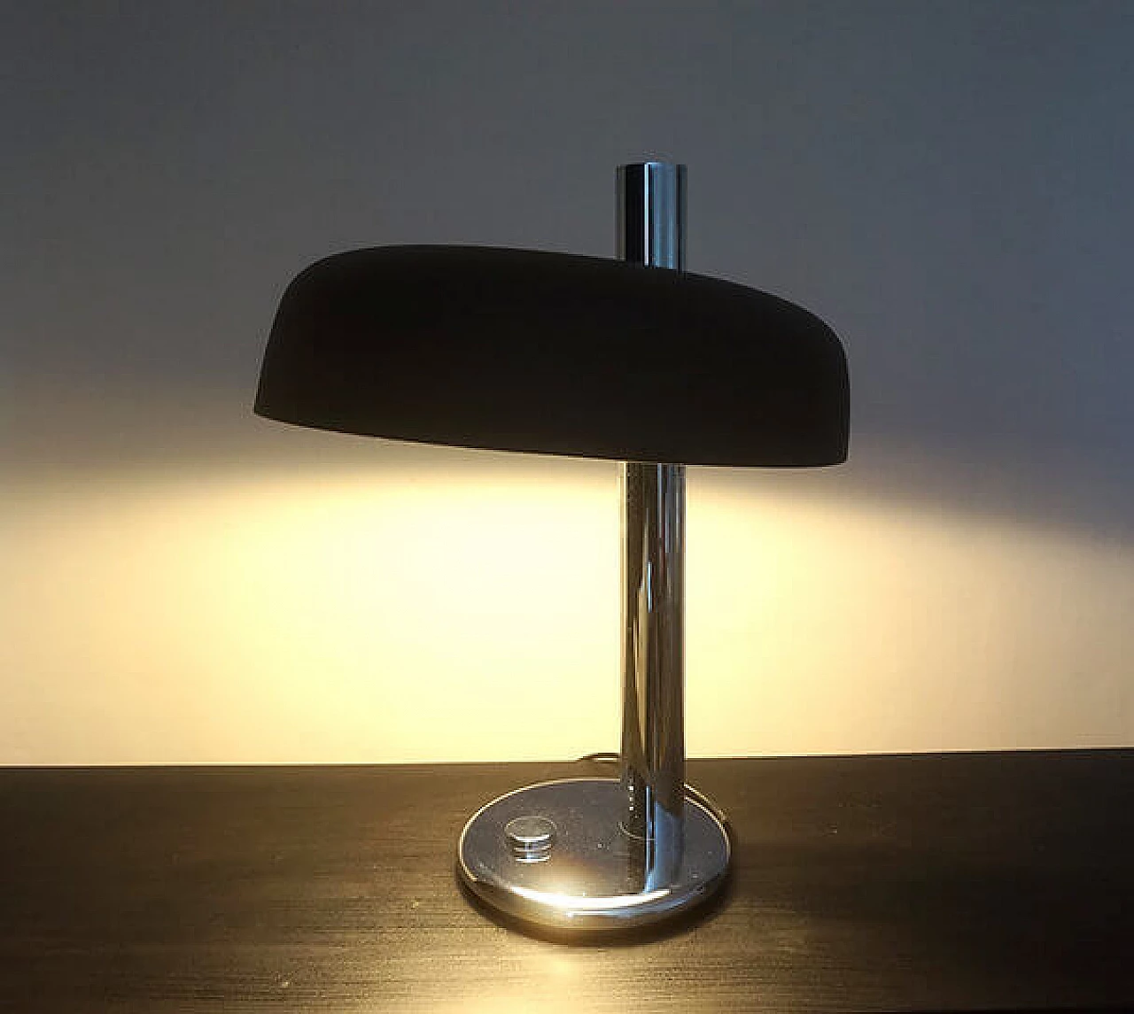 Hillebrand table lamp by FW Stahl, 1960s 11