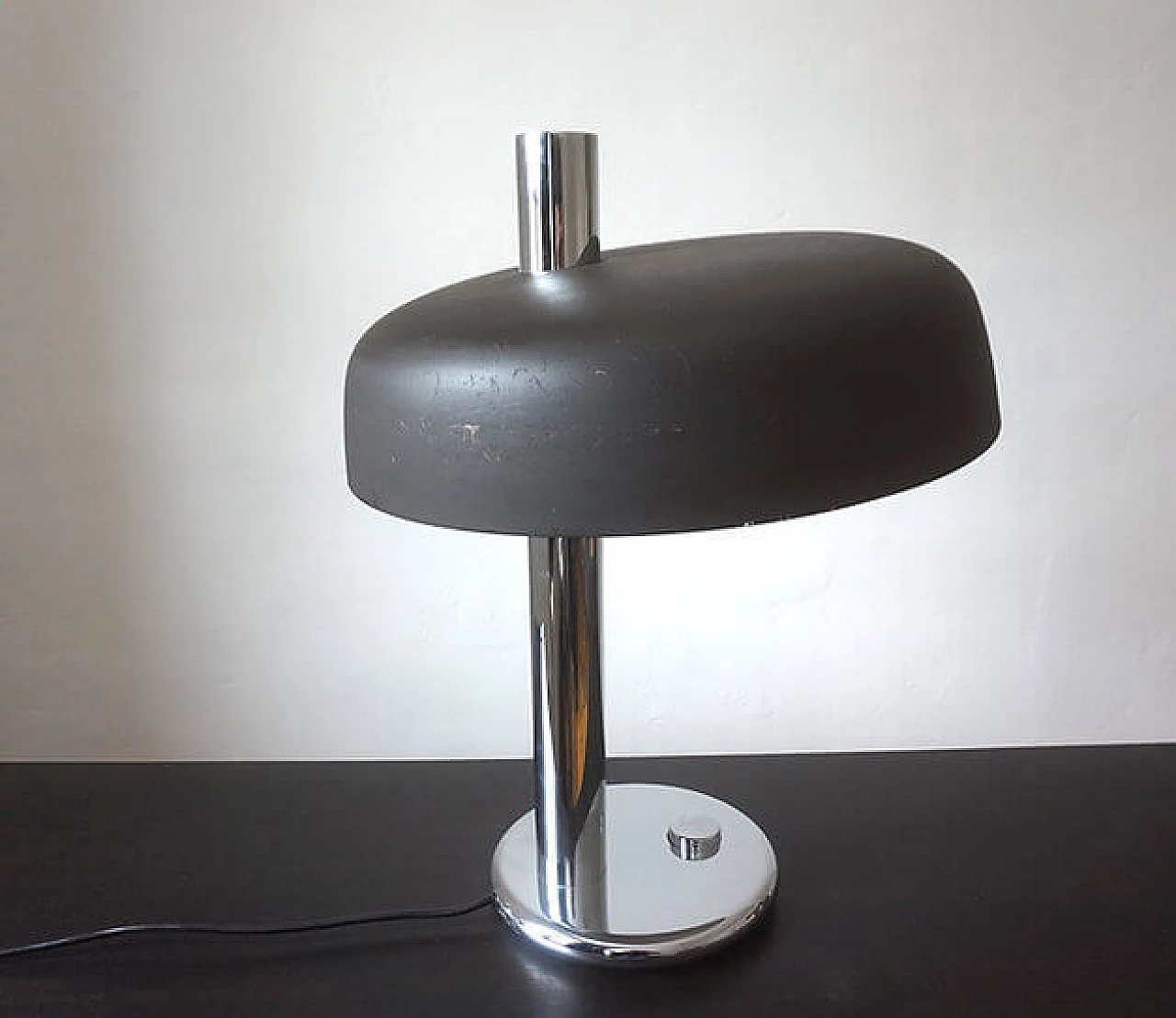 Lampada da tavolo Hillebrand di FW Stahl, anni '60 15