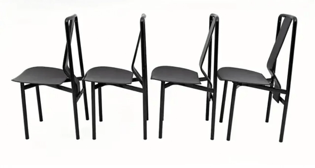 4 Irma chairs by Achille Castiglioni for Zanotta, 1970s 7