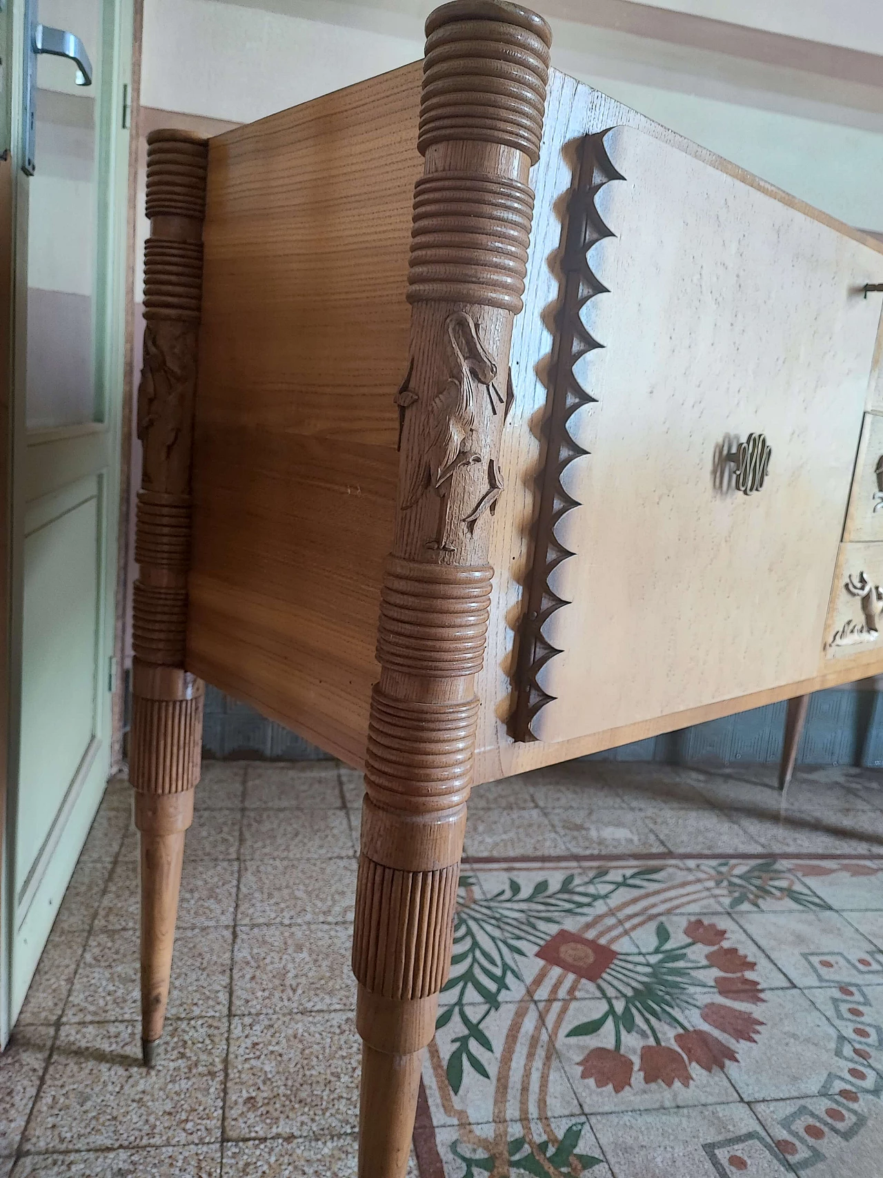 Oak sideboard by Pier Luigi Colli, 1950s 6