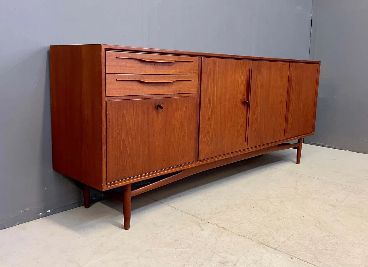 Teak sideboard by Swiss-Teak - Swiss Form, 1960s 2