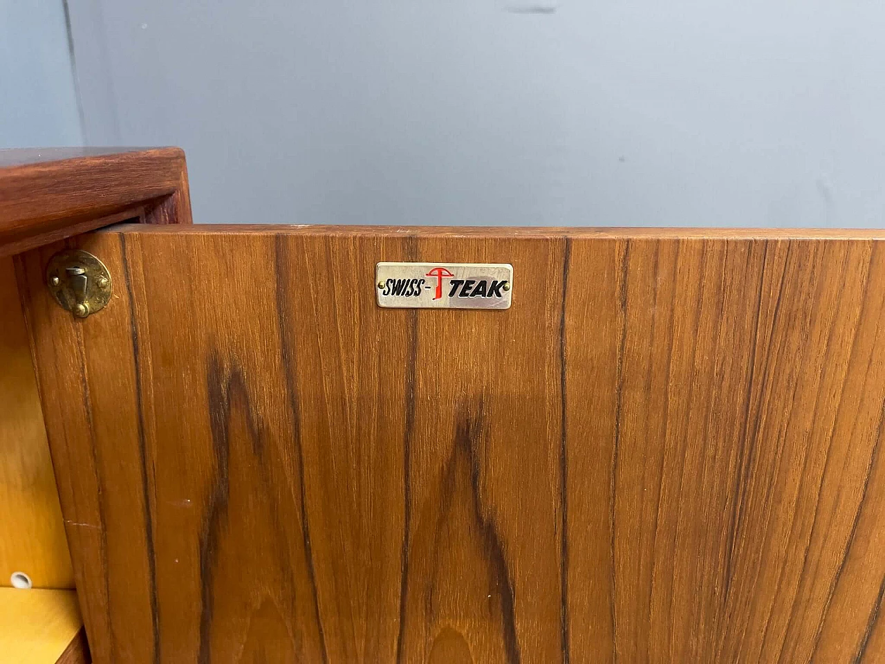 Teak sideboard by Swiss-Teak - Swiss Form, 1960s 5