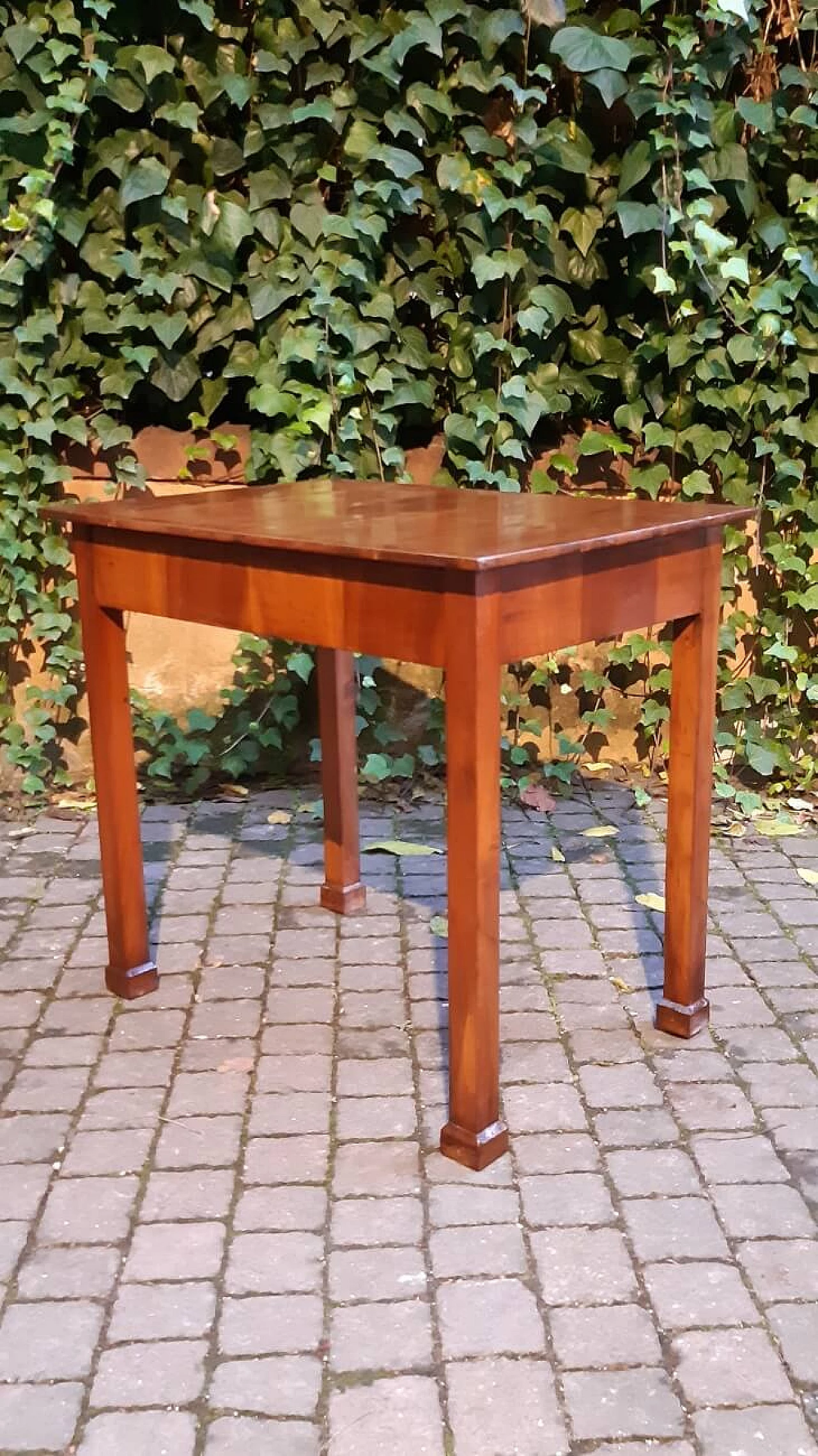 Empire walnut and briarwood writing desk, early 19th century 2