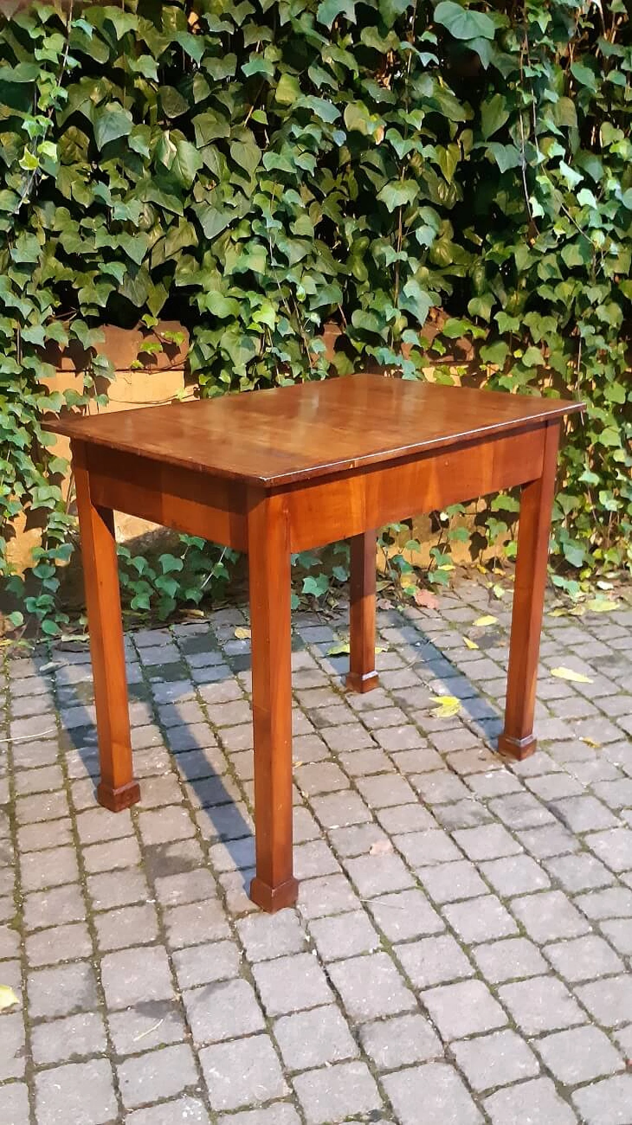 Empire walnut and briarwood writing desk, early 19th century 3