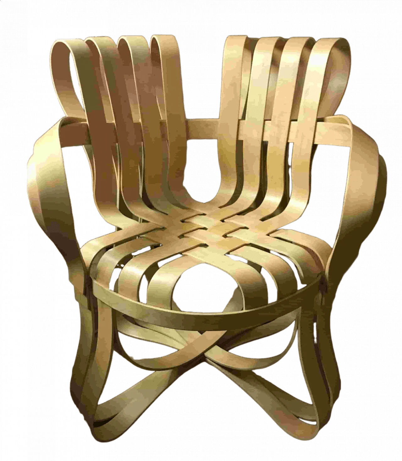 Cross Check bentwood armchair by Frank Gehry for Knoll USA, 1990s 6