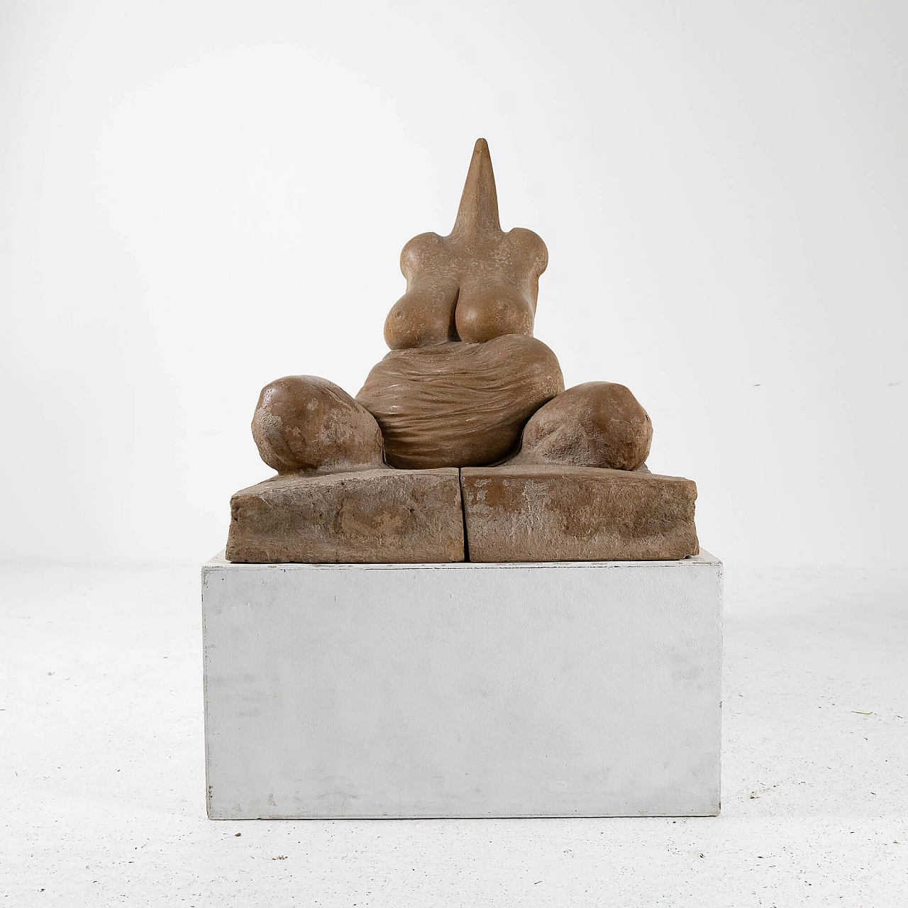 Anselmo Giardini, Gea, terracotta sculpture, 1978 2