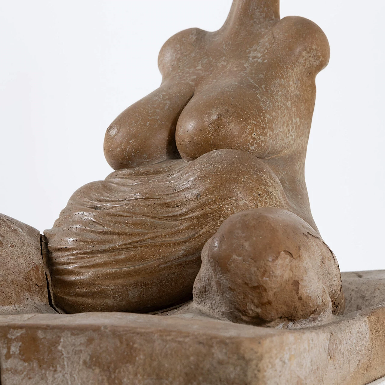 Anselmo Giardini, Gea, terracotta sculpture, 1978 5