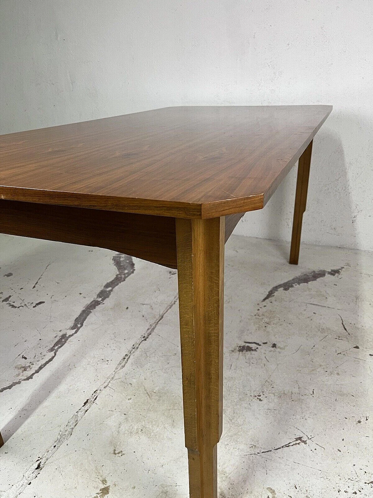 Crafted wood dining table, 1960s 14