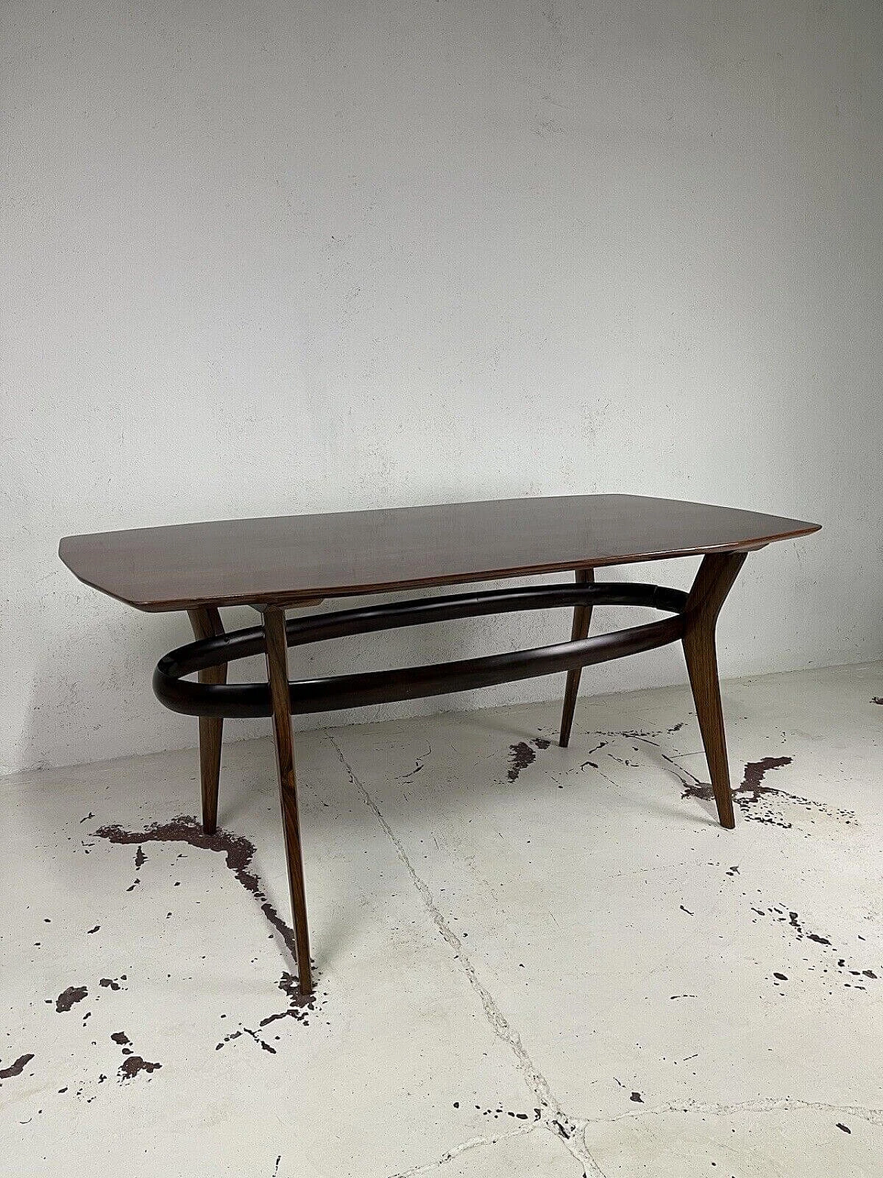 Wooden table by Ico Parisi, 1960s 1