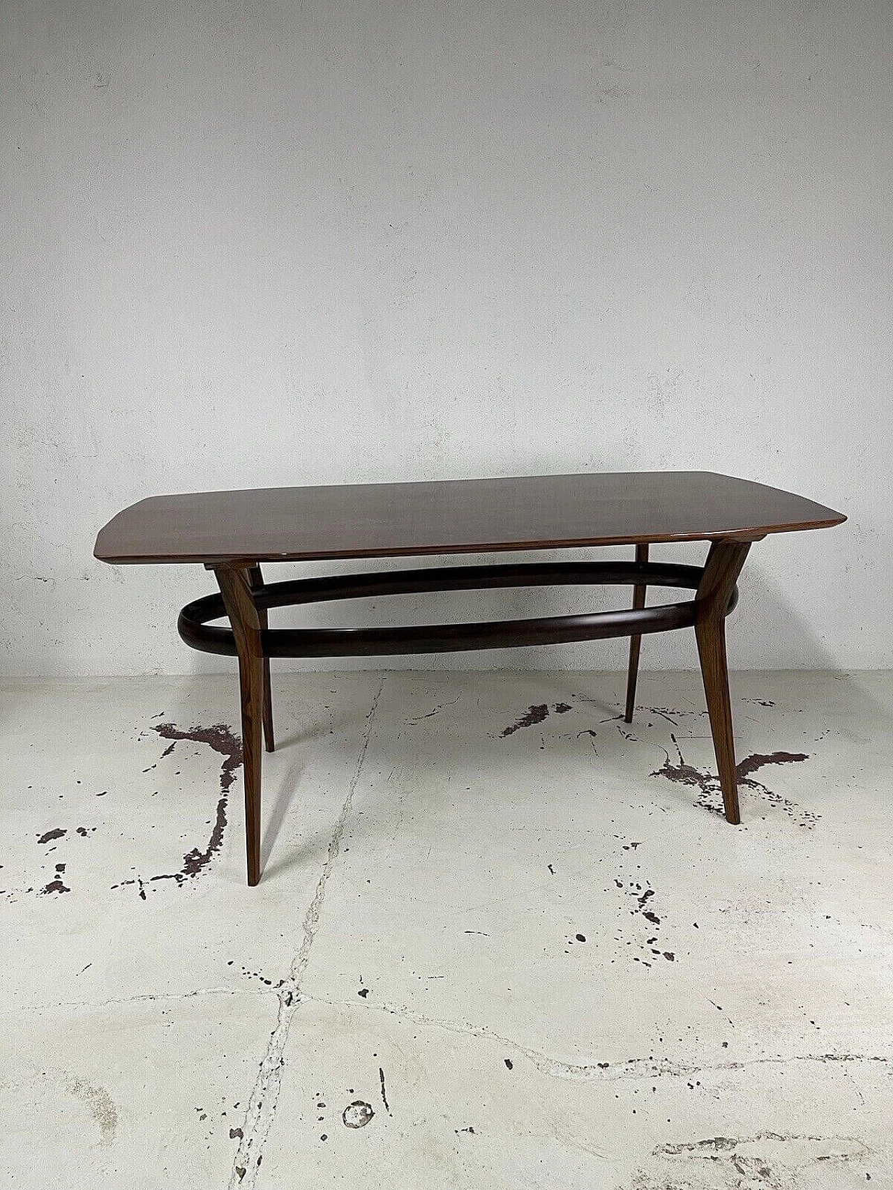 Wooden table by Ico Parisi, 1960s 2