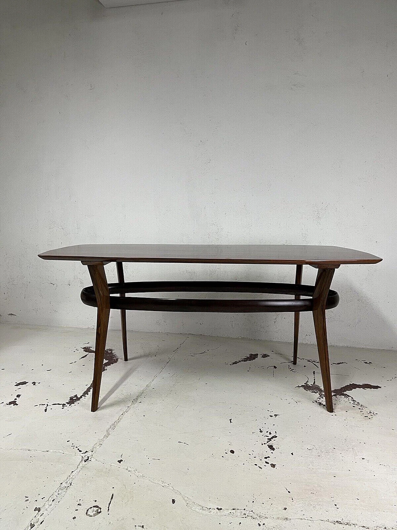 Wooden table by Ico Parisi, 1960s 3