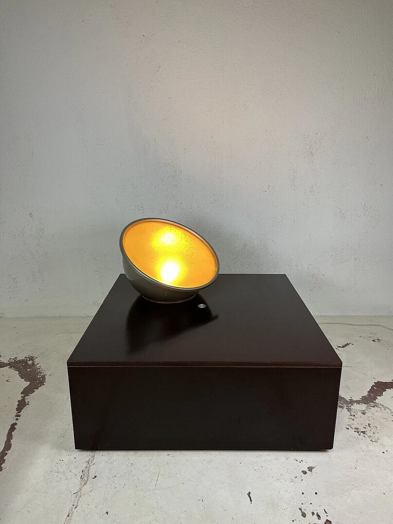 Wooden coffee table with integrated lamp, 1960s 15