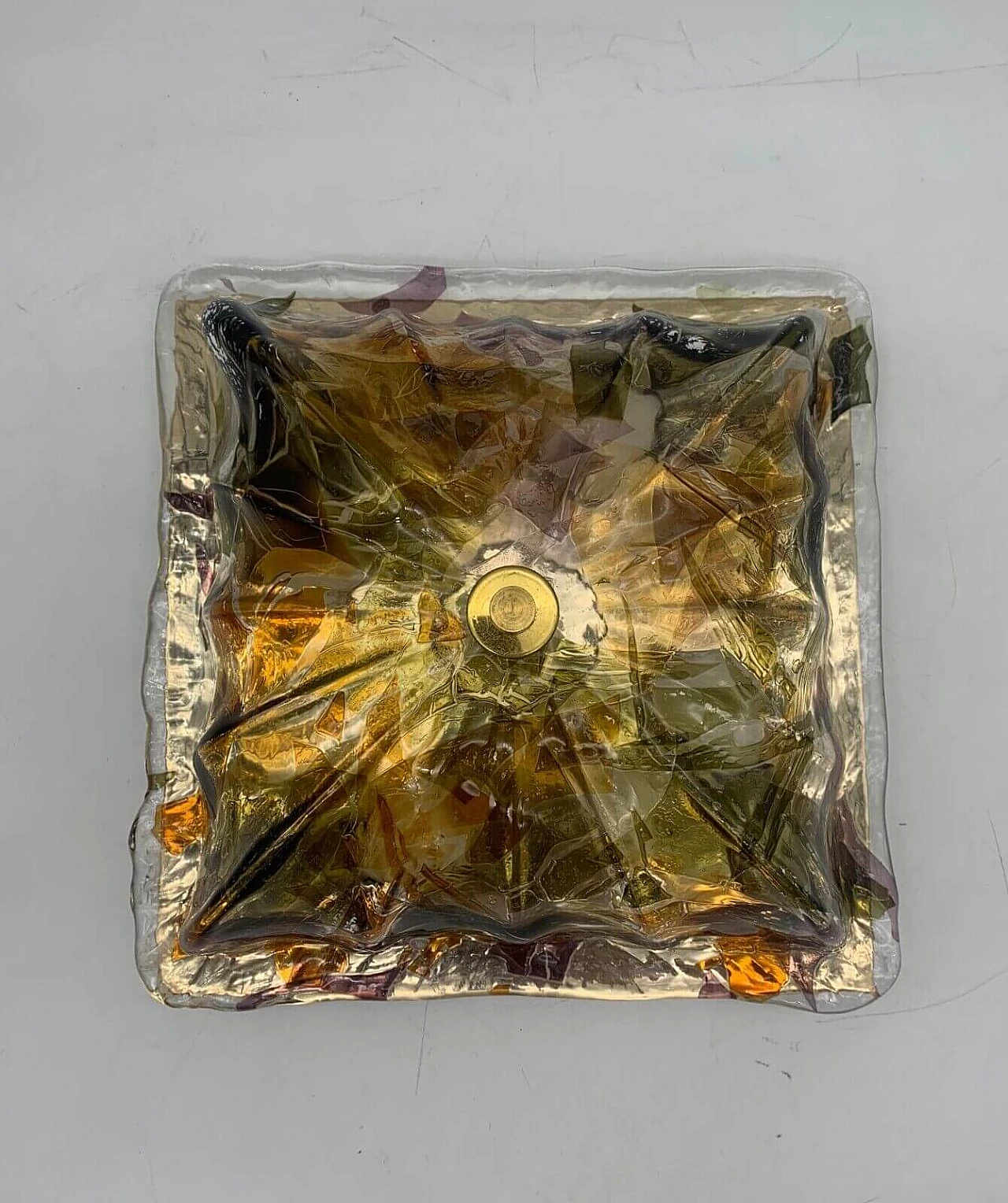 La Murrina Murano glass single wall sconce, 1980s 1