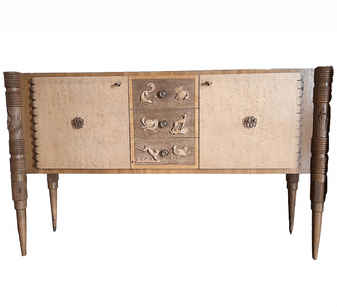 Oak sideboard by Pier Luigi Colli, 1950s 9