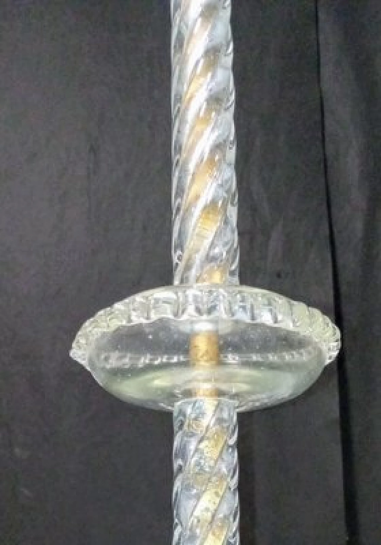 Murano glass chandelier by Ercole Barovier, 1940s 9