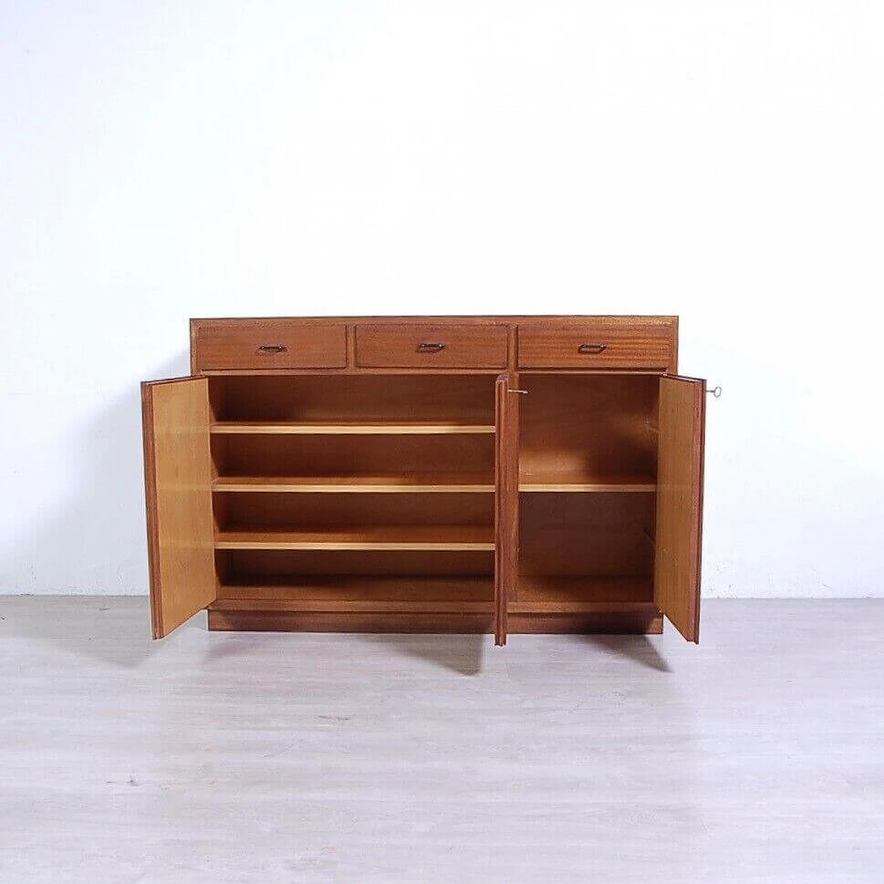 Wood sideboard, 1960s 7