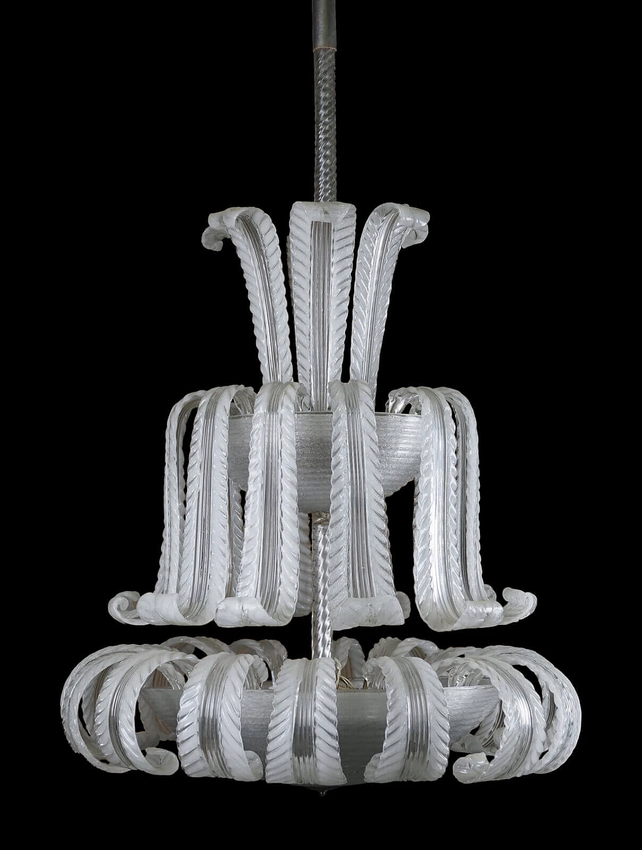 Murano glass chandelier by Barovier, 1939 1