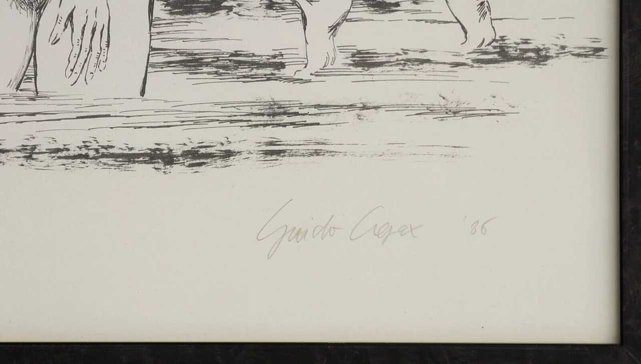 Guido Crepax, Acqua alta, multiple on paper, 1986 2