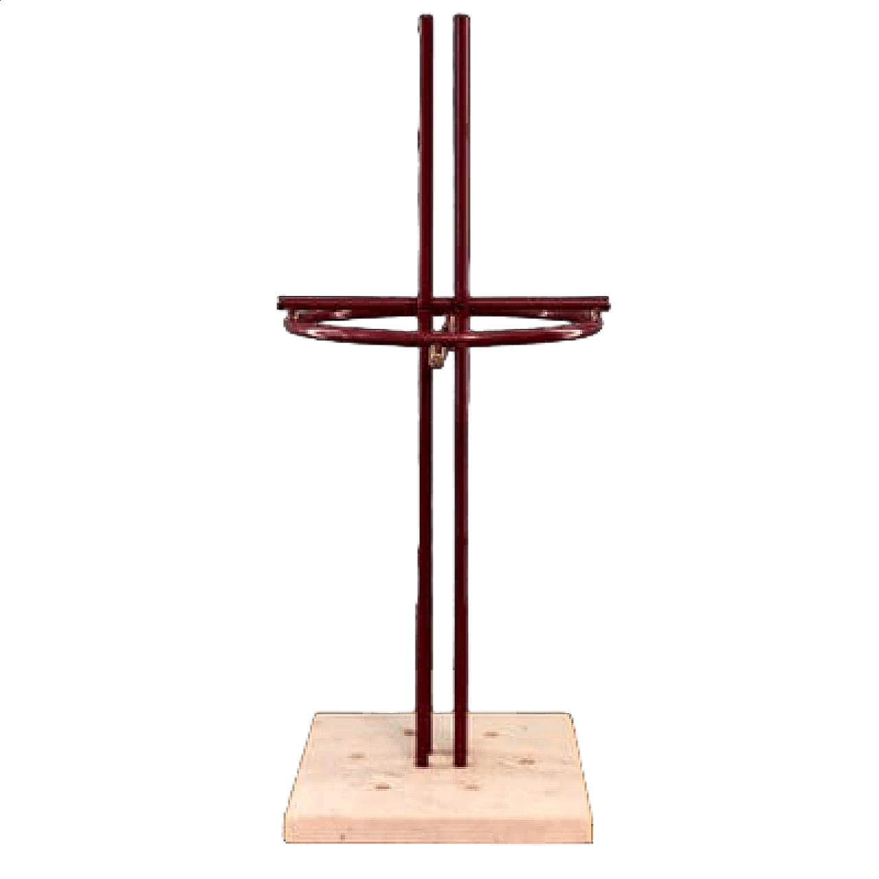 Brass and marble umbrella stand by Renato Zevi for Metalarte, 1970s 10