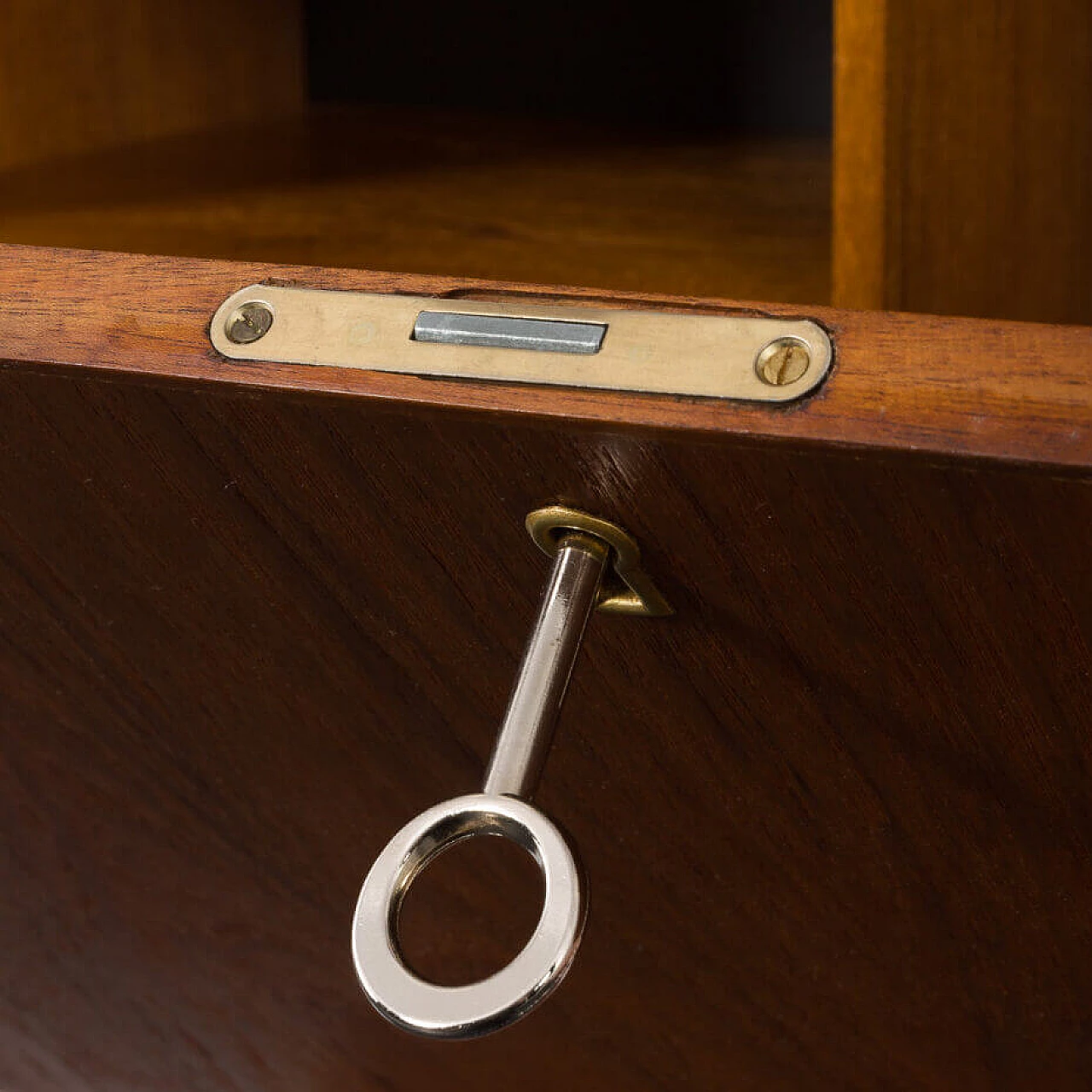 Danish one-bay bookcase with desk in the style of Poul Cadovius, 1960s 10