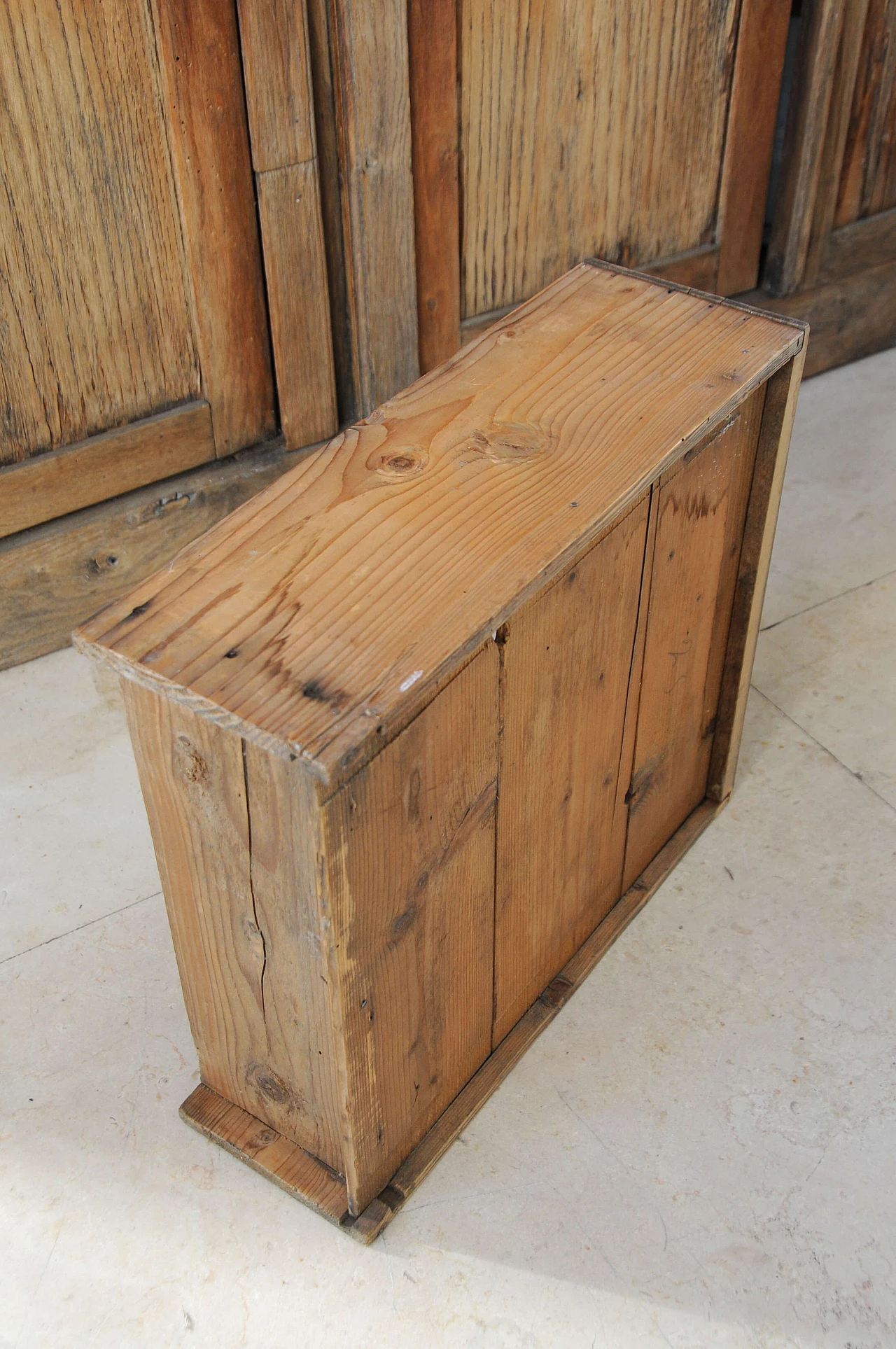 Liberty style oak storage chest of drawers, 1930s 14