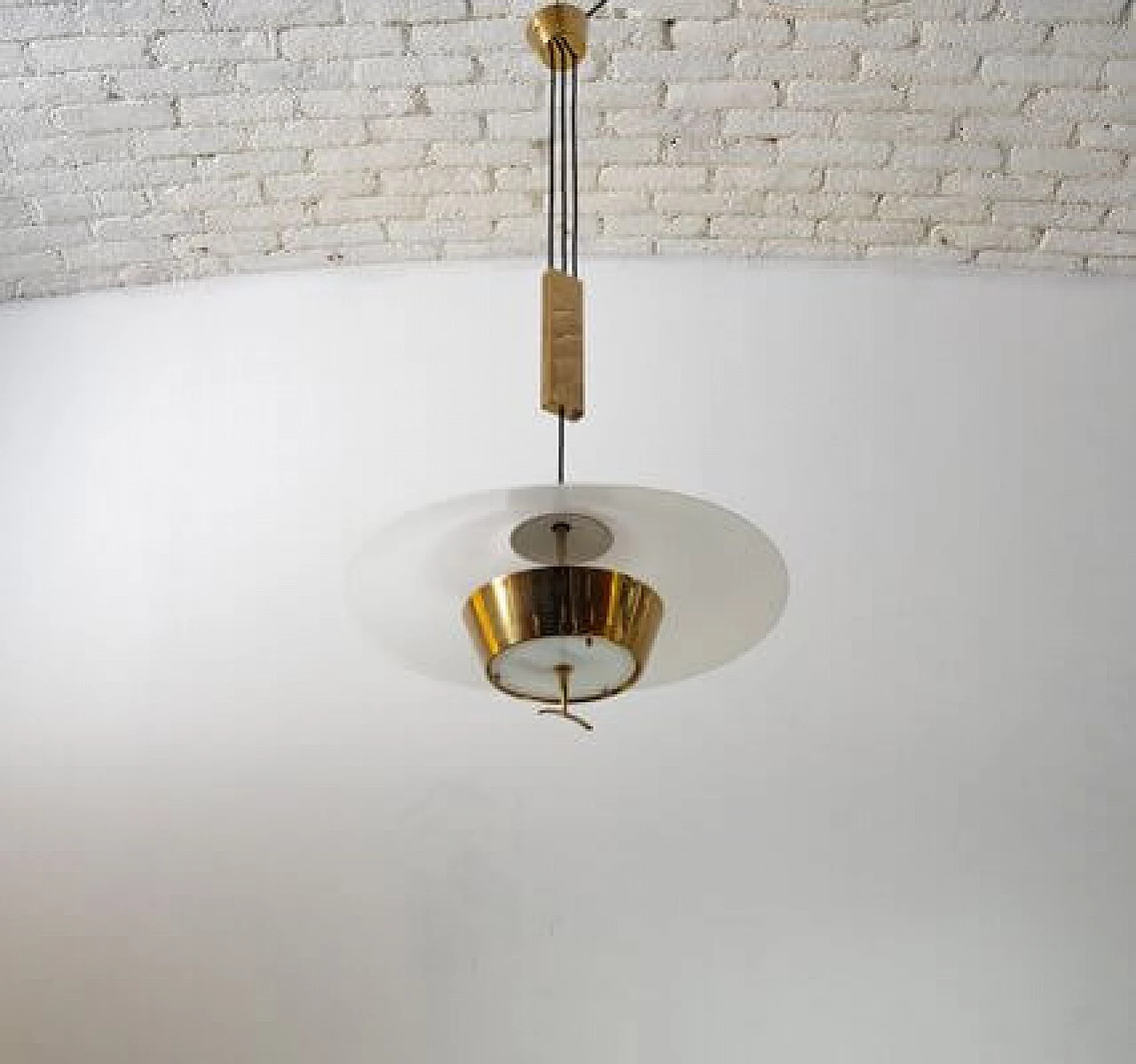Up-and-down ceiling lamp by Stilnovo, 1950s 2