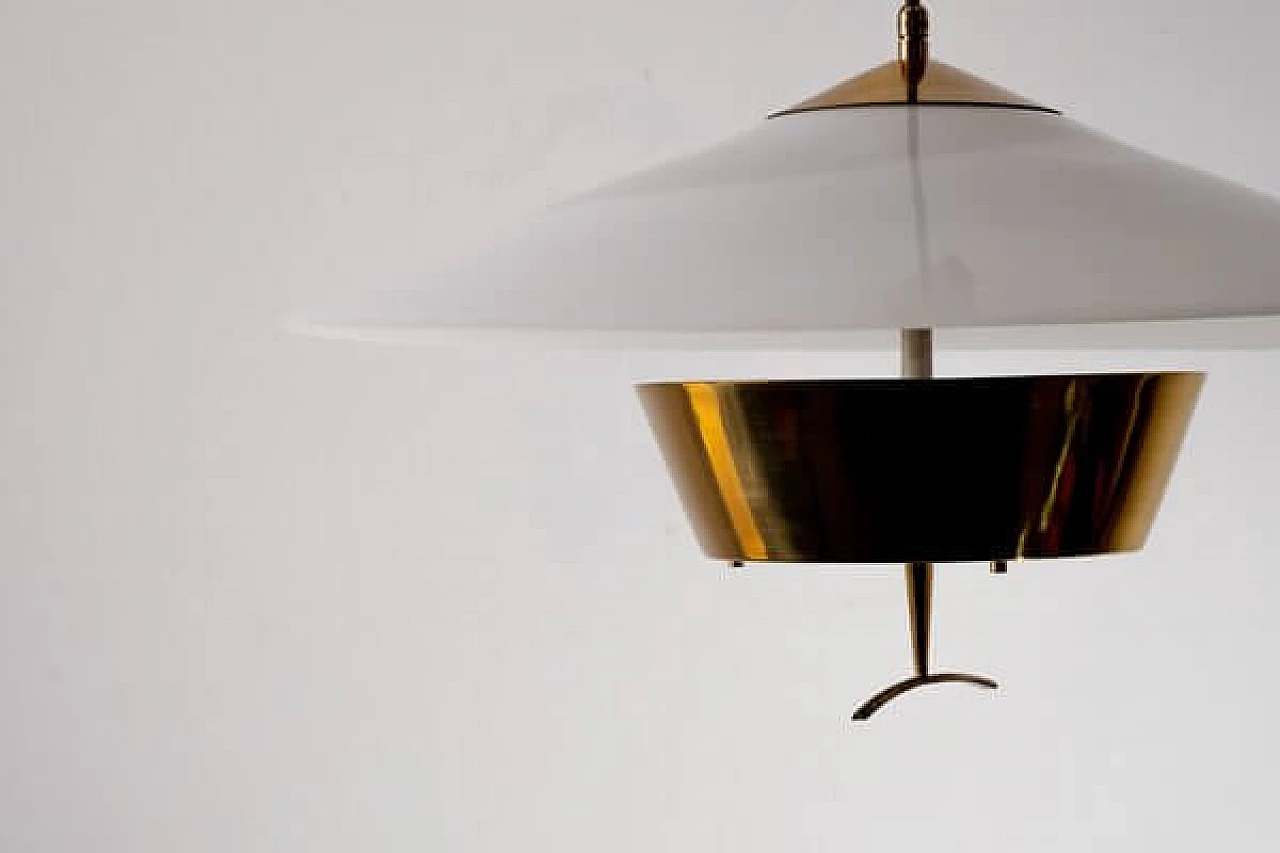 Up-and-down ceiling lamp by Stilnovo, 1950s 7
