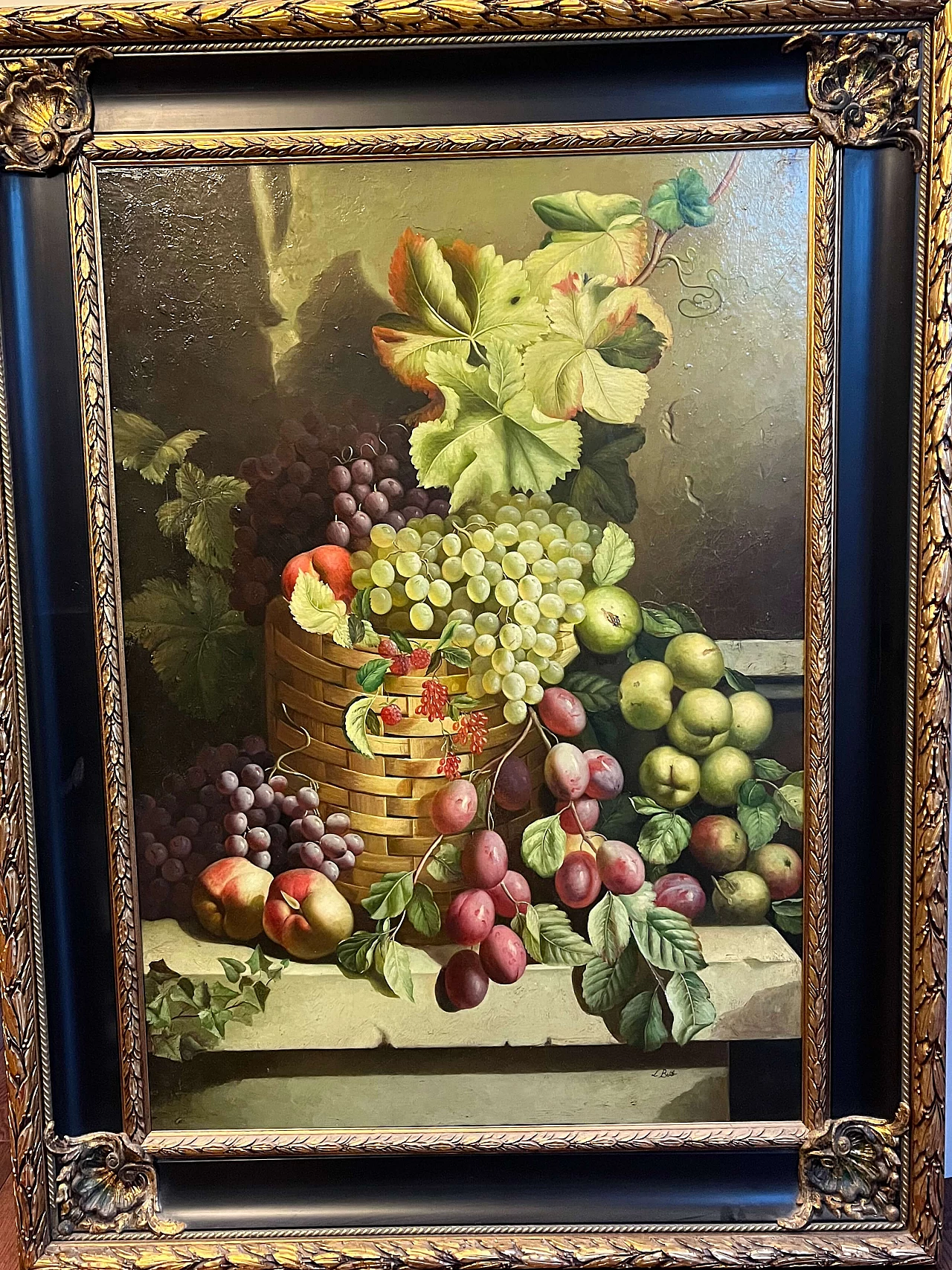 Luigi Basile, Frutta, olio su tela, inizio '900 2