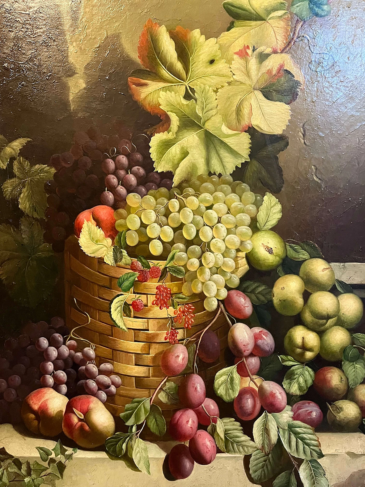Luigi Basile, Frutta, olio su tela, inizio '900 3