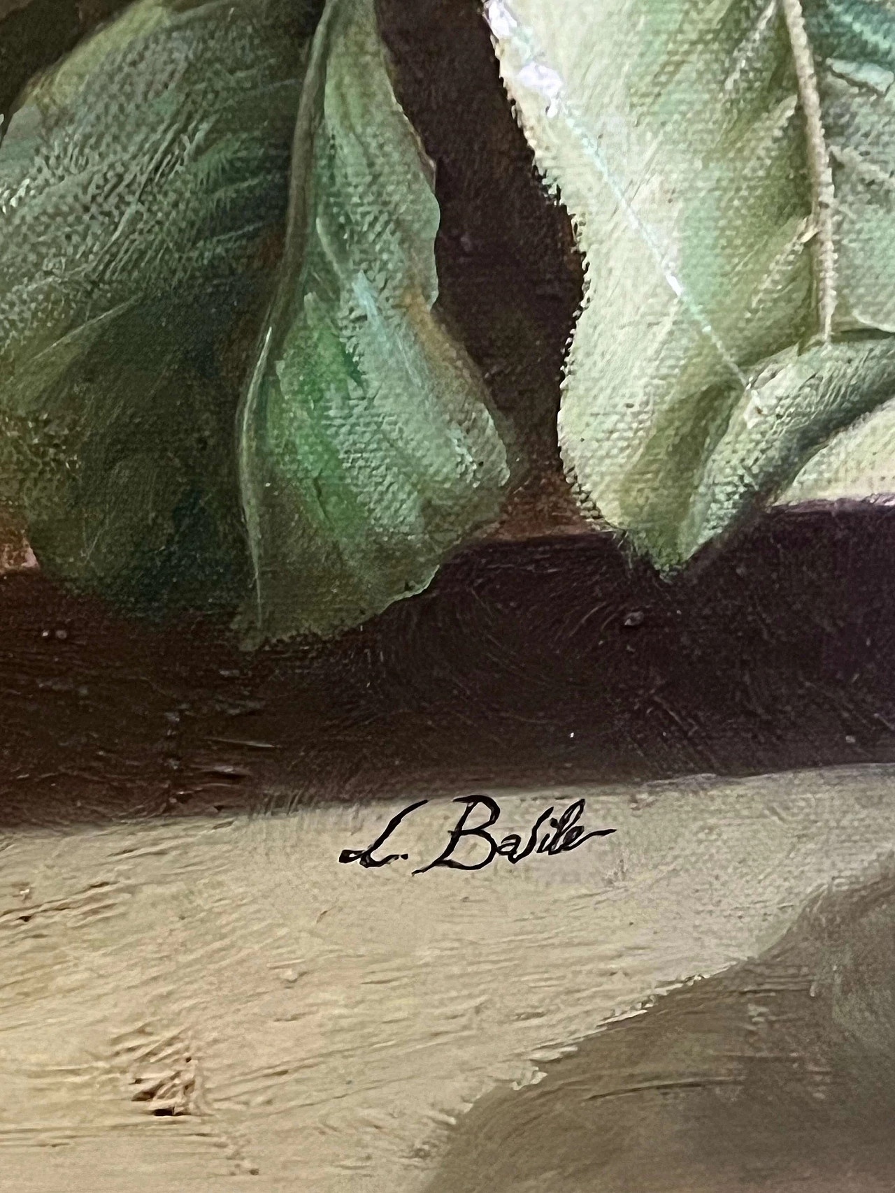 Luigi Basile, Frutta, olio su tela, inizio '900 5