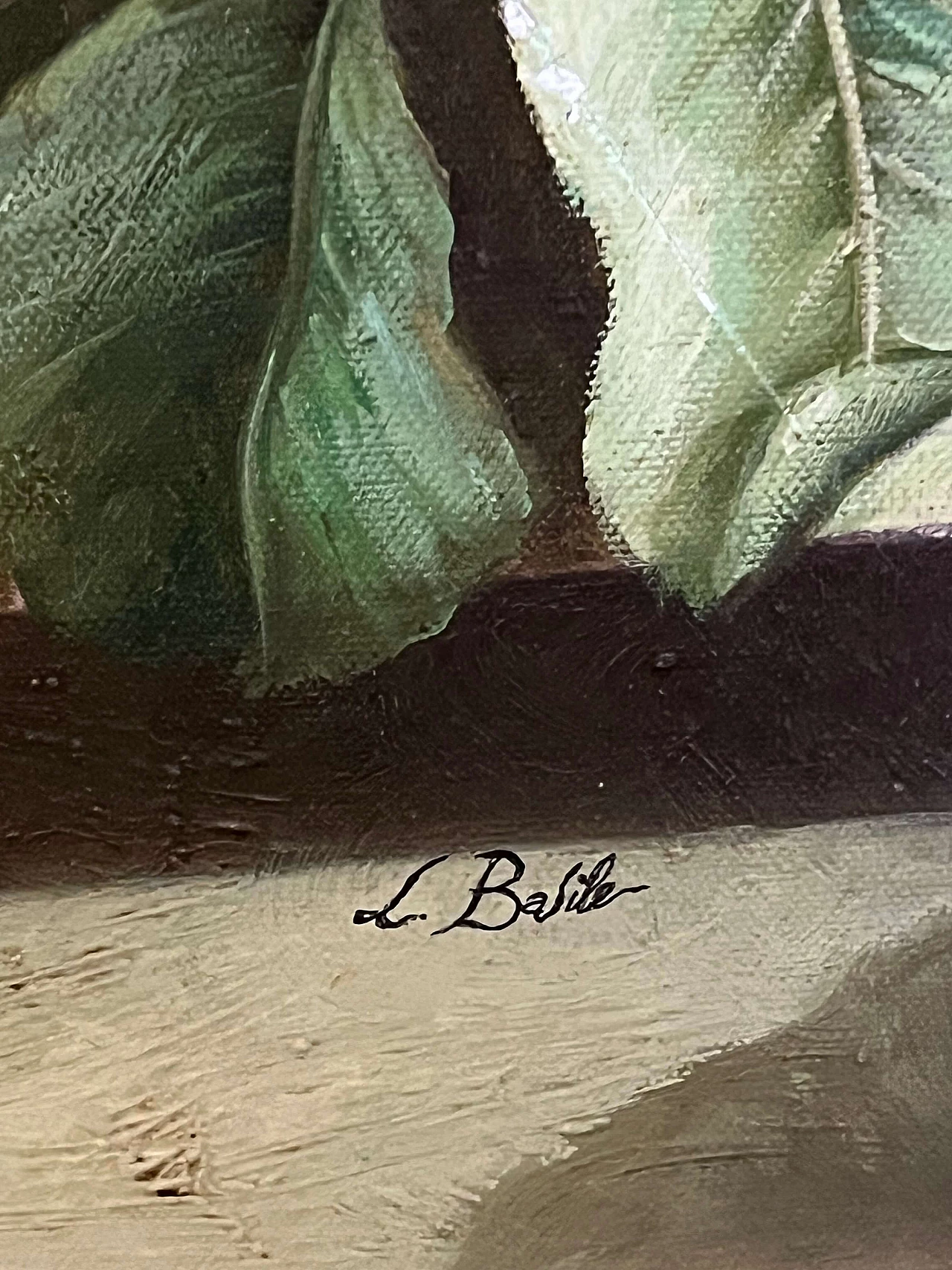 Luigi Basile, Frutta, olio su tela, inizio '900 6
