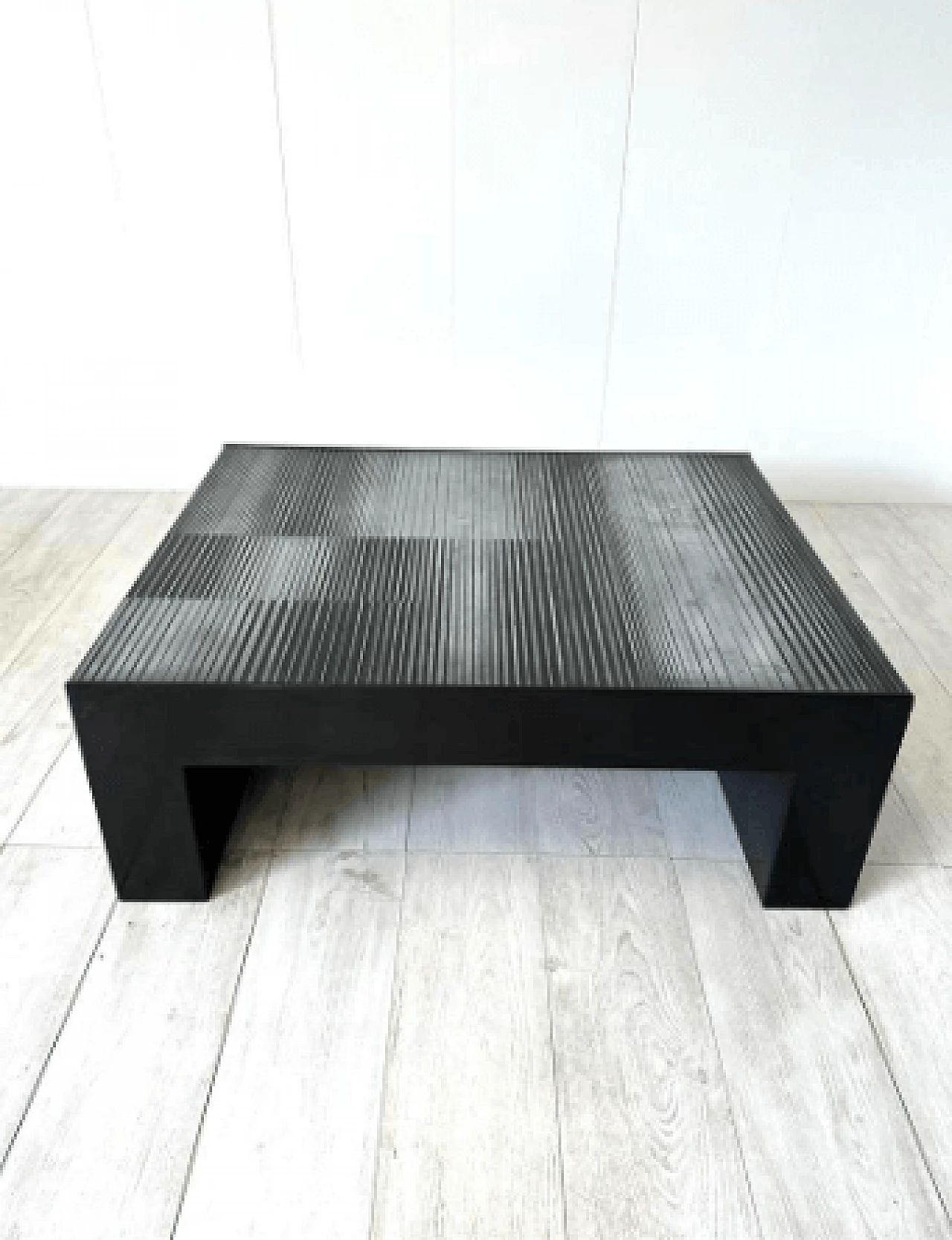 Lacquered wood and zinc coffee table by Nerone and Patuzzi Gruppo NP2, 1970s 2