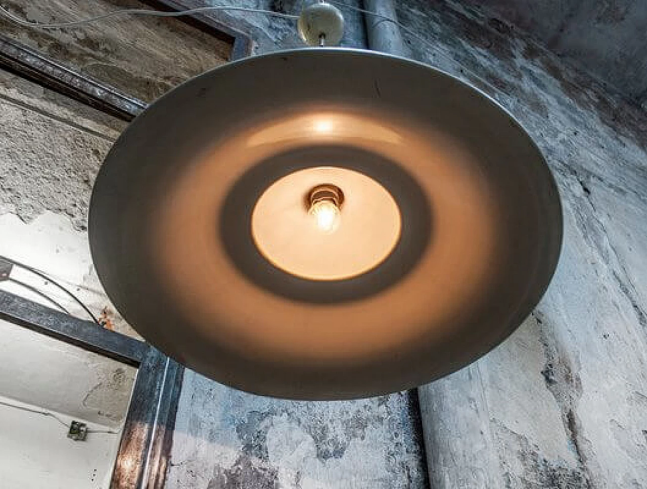 Lampada da soffitto di Gianni Celada per Fontana Arte, anni '70 4