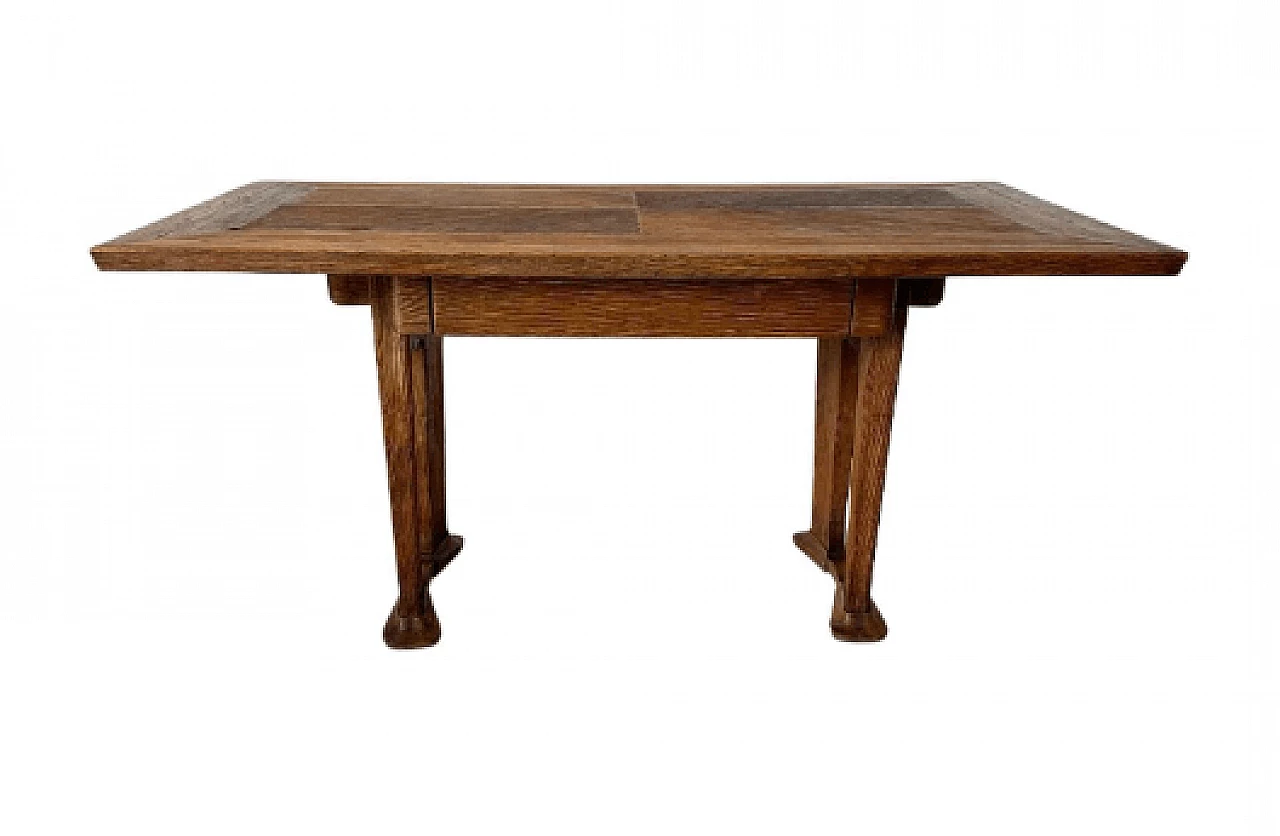 Walnut desk by Vittorio Valabrega, 1930s 1