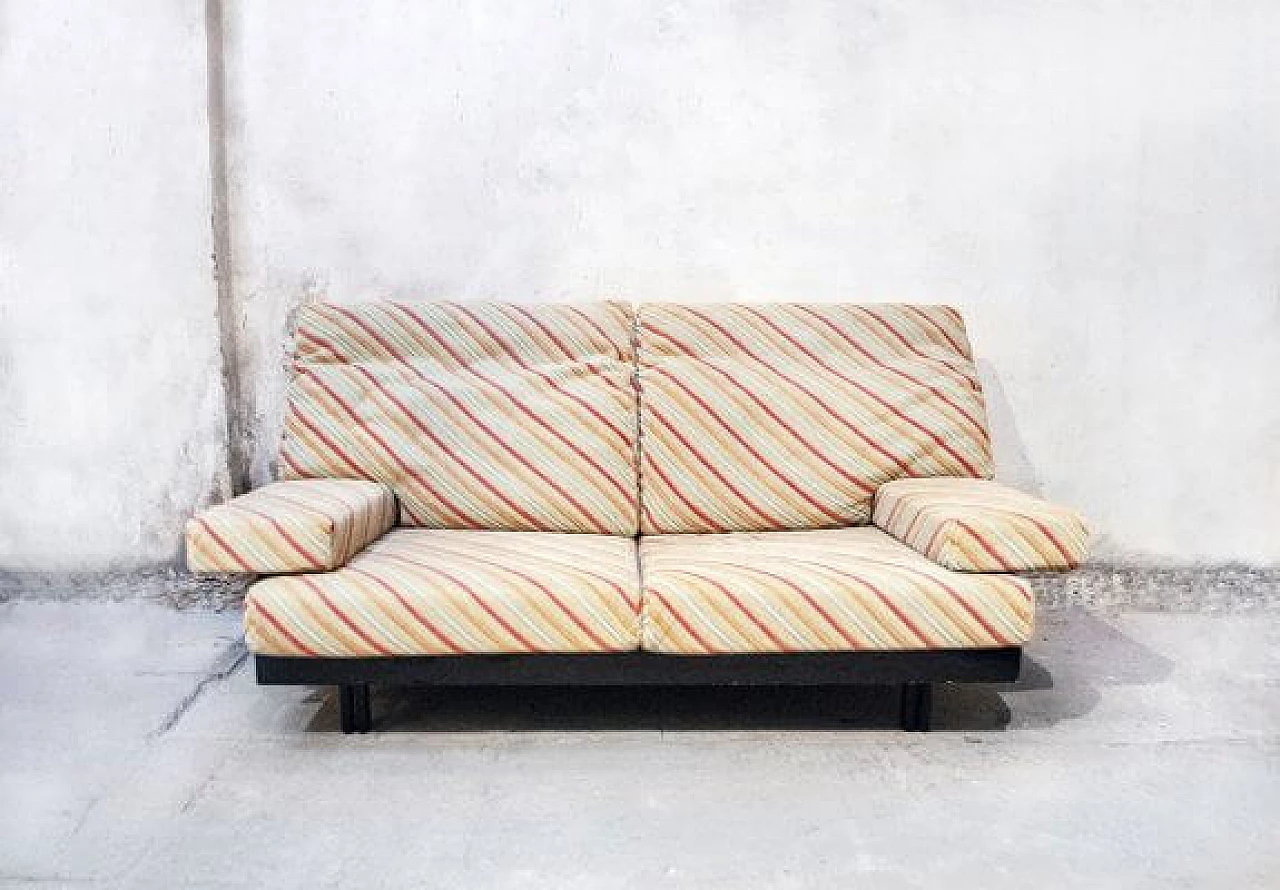 Sofa in Missoni fabric by Giovanni Offredi for Saporiti, 1970s 2