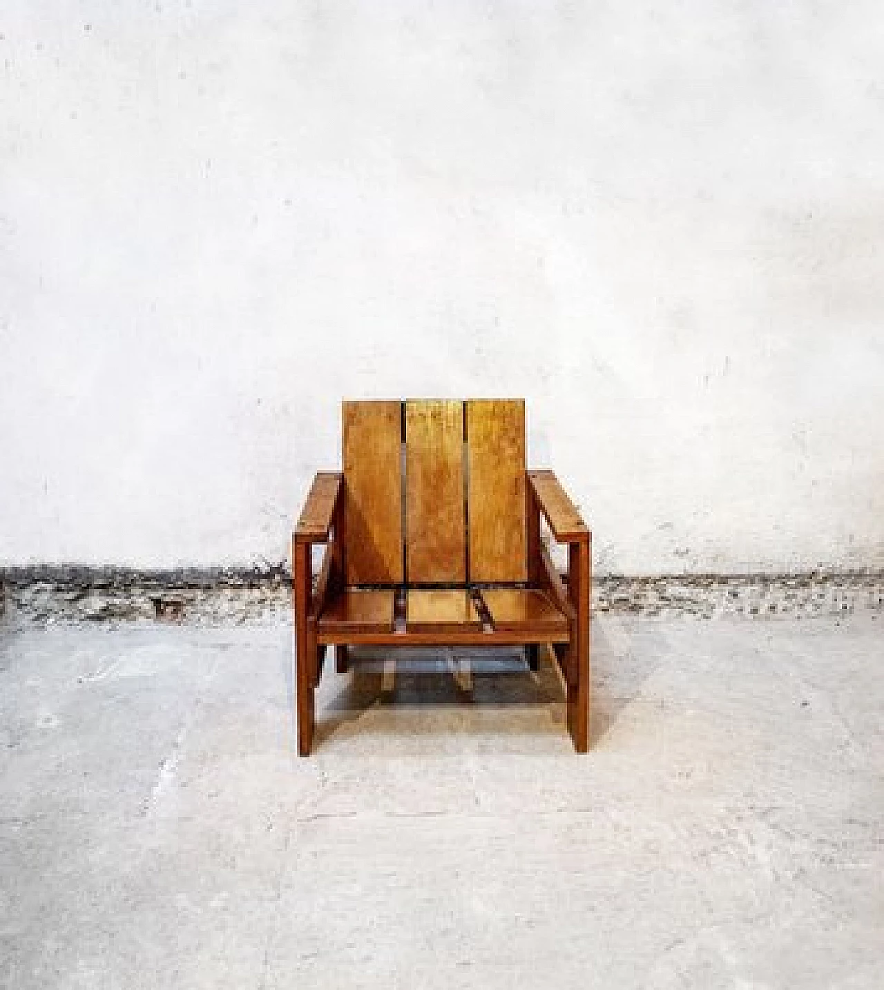 Oak Armchair by Gerrit Thomas Rietveld, 1950s 6