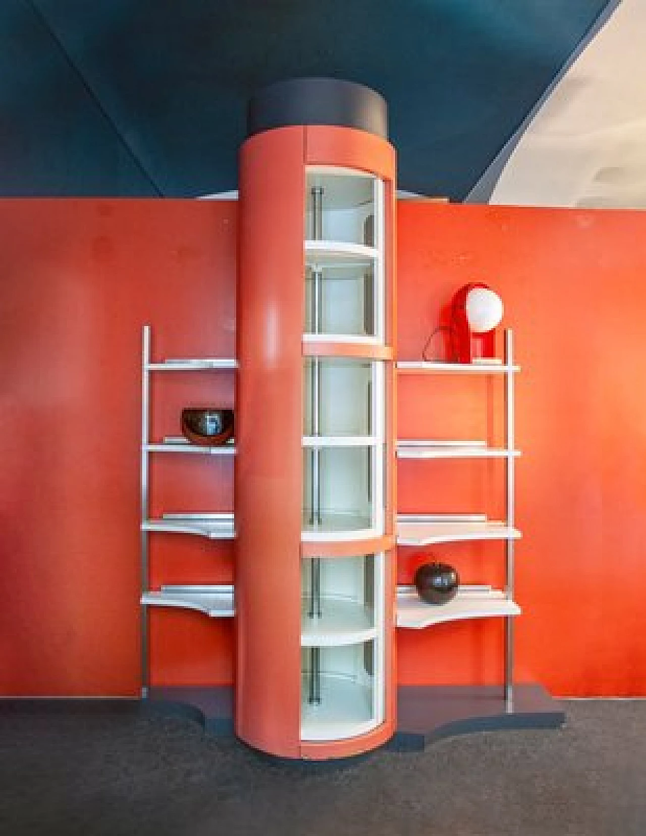 Formica bookcase by Luigi and Renato Manzoni, 1958 2