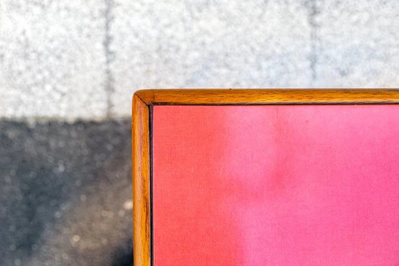 Beech and formica desk, 1950s 4