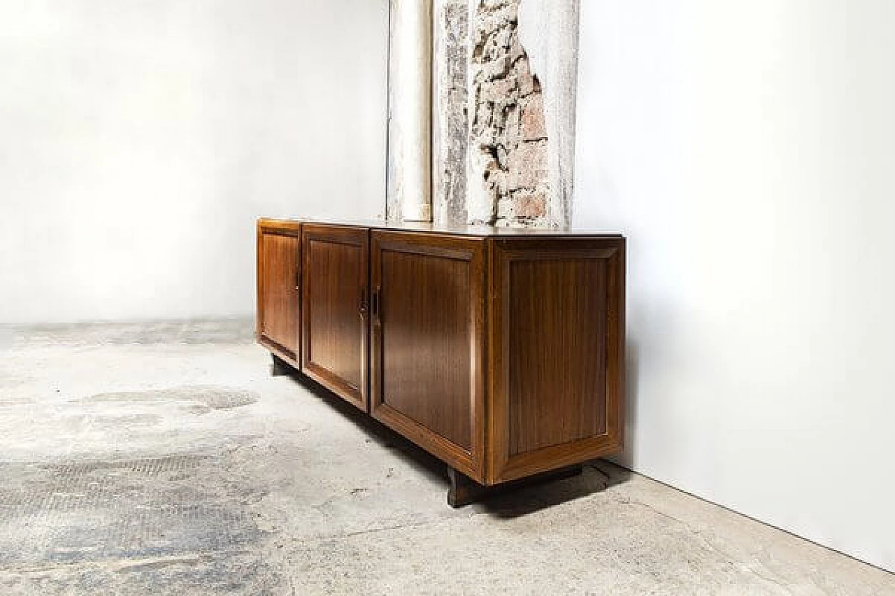 Rosewood sideboard by Franco Albini for Poggi, 1957 2