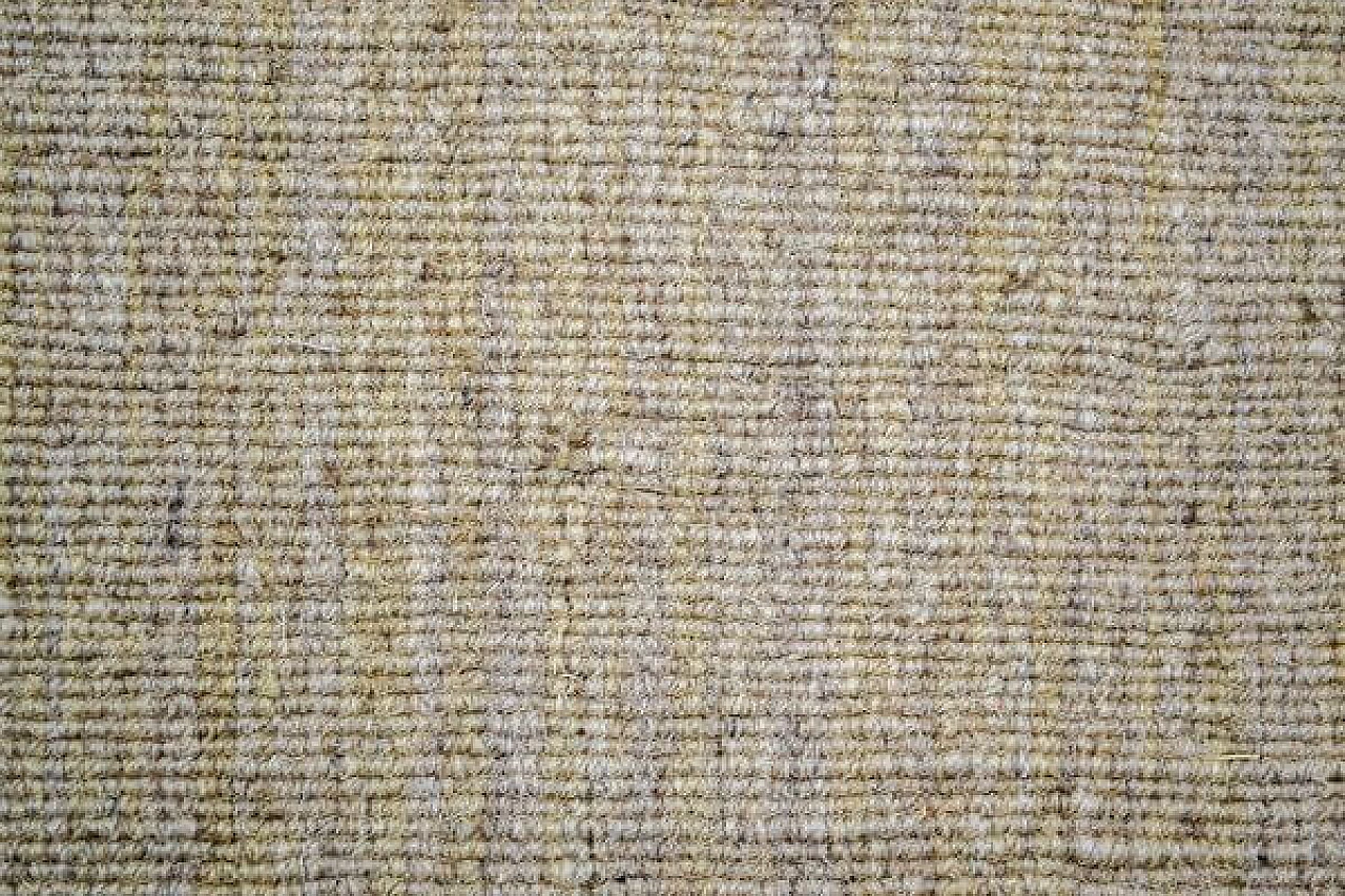 Tappeto a righe in cotone, anni '70 3