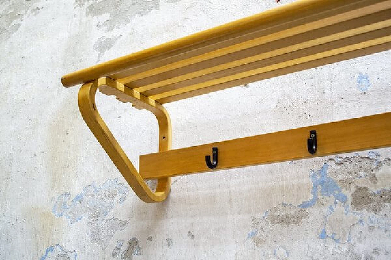 109c wall coat rack by Alvar Aalto for Artek, 1970s 3