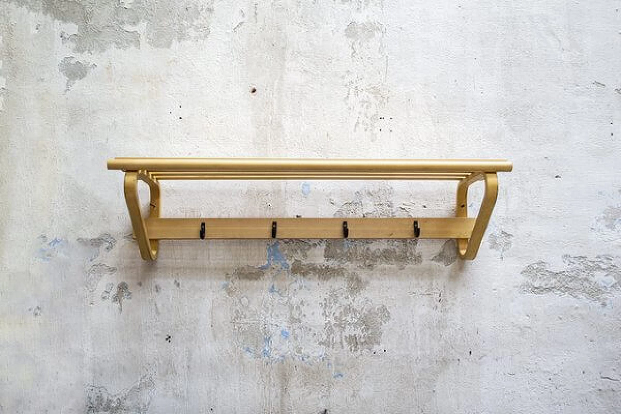 109c wall coat rack by Alvar Aalto for Artek, 1970s 4