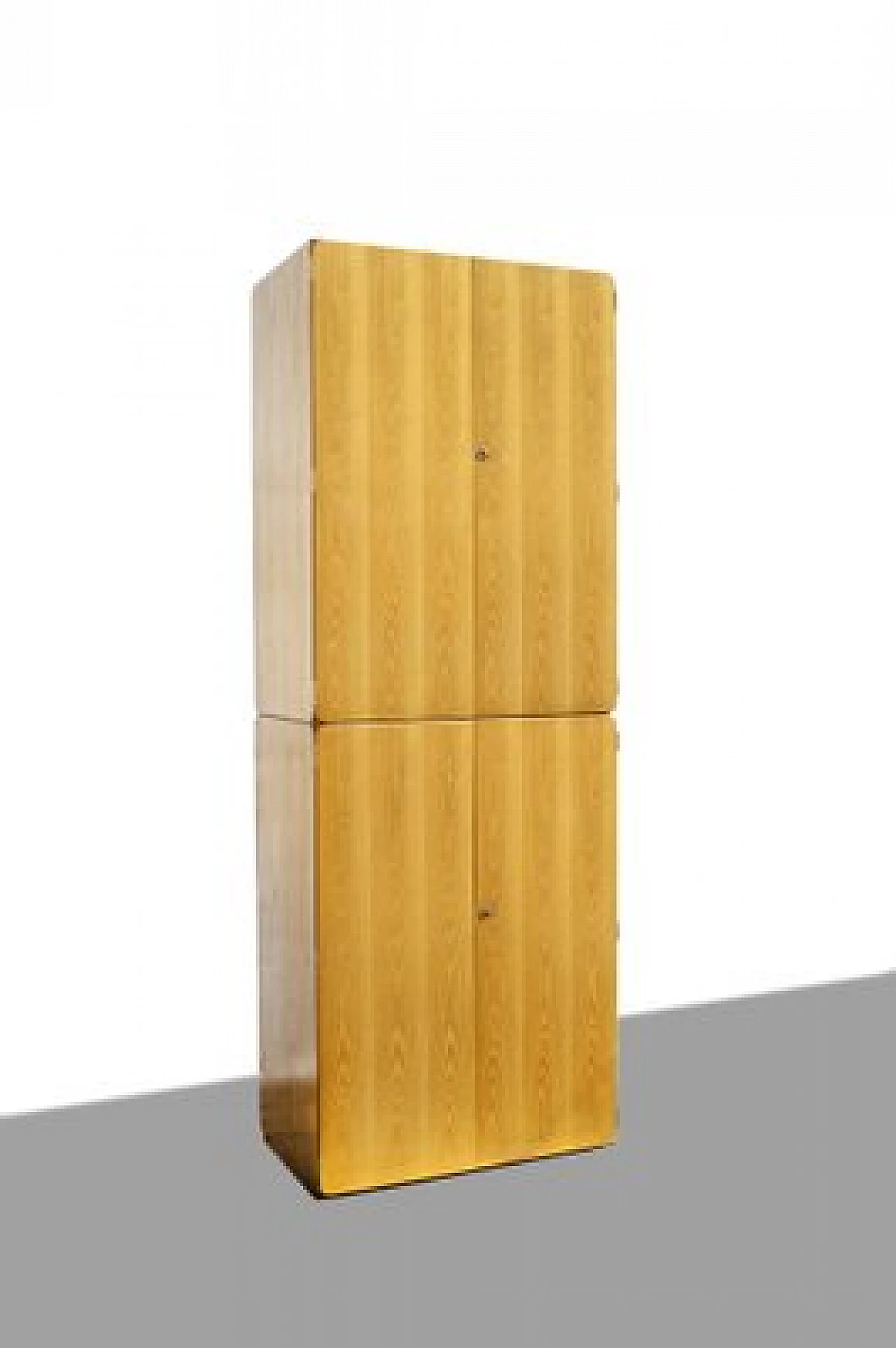 Modular beech Samara wardrobe by Derk Jan De Vries for Maisa, 1970s 1