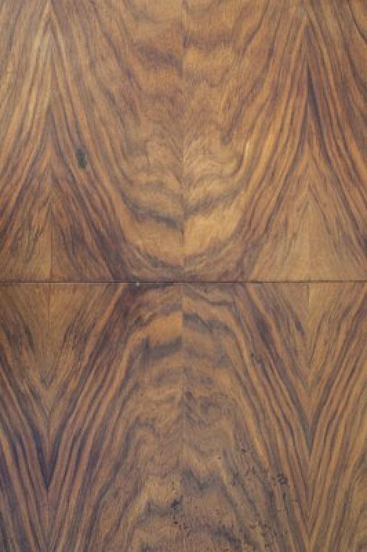 Wood and glass side table, 1950s 6