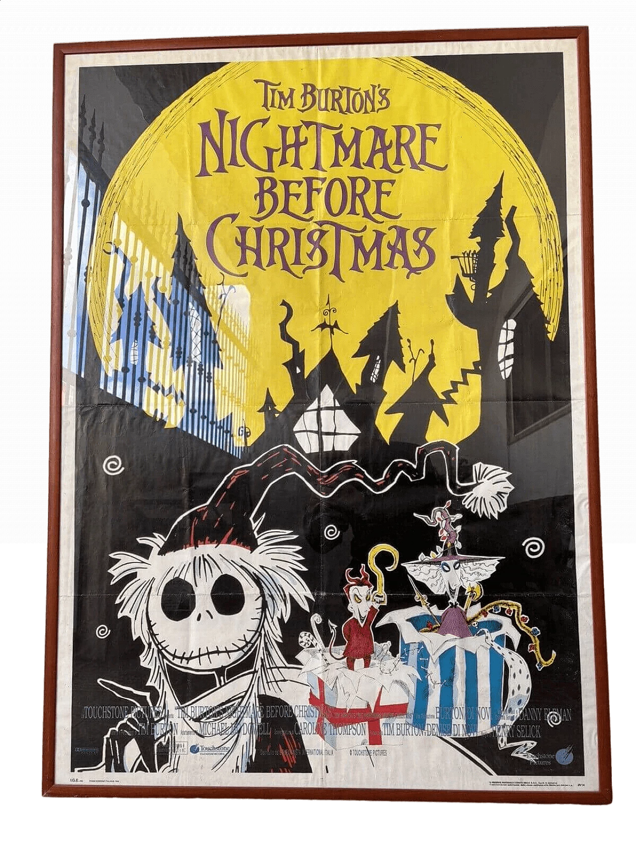 The Nightmare Before Christmas movie poster, 1994 11