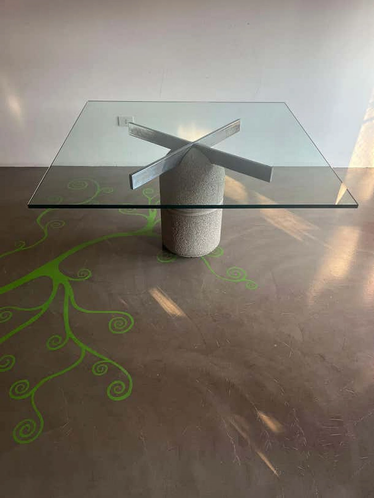 Paracarro table by Giovanni Offredi for Saporiti, 1973 2