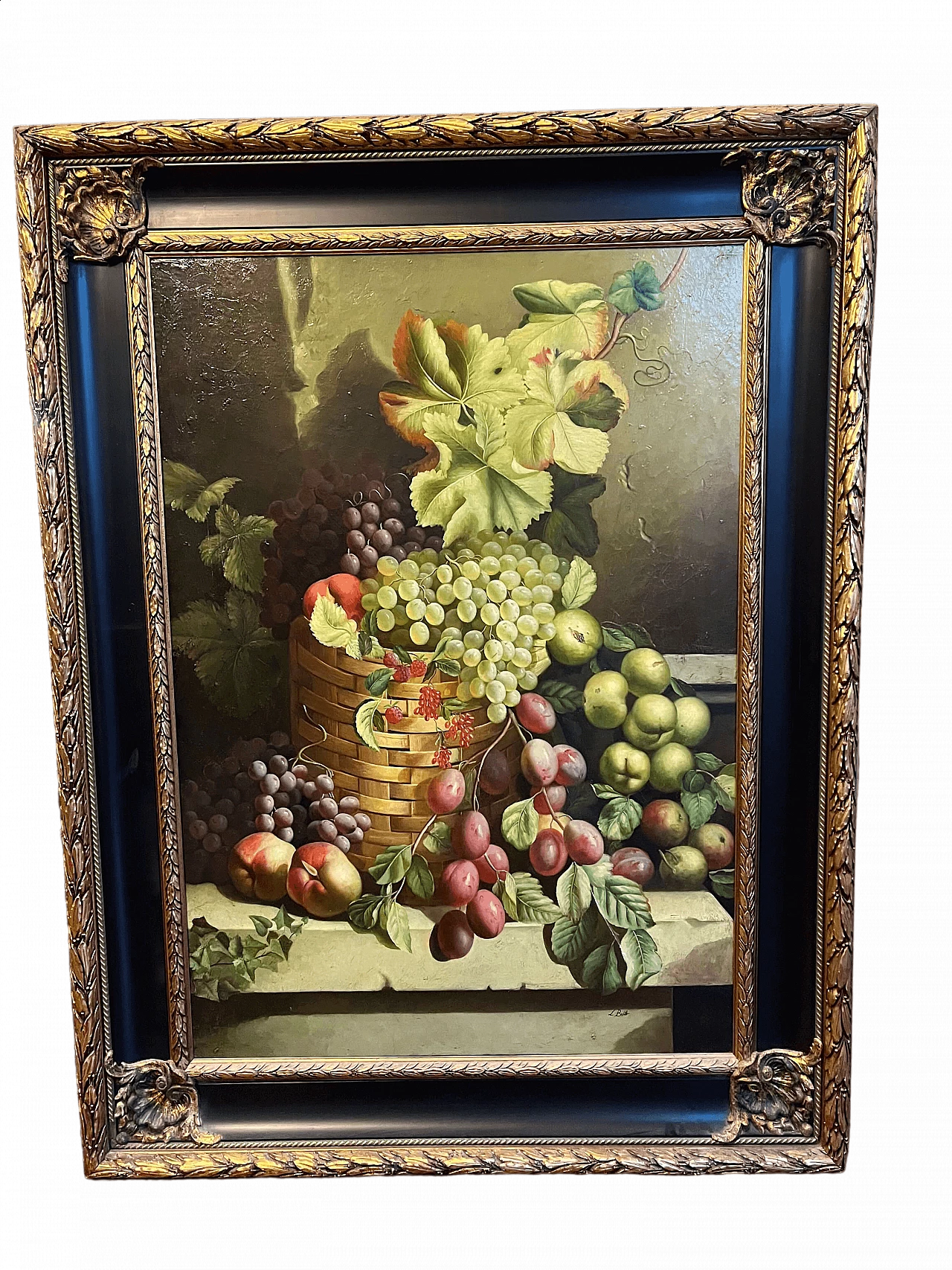Luigi Basile, Frutta, olio su tela, inizio '900 9